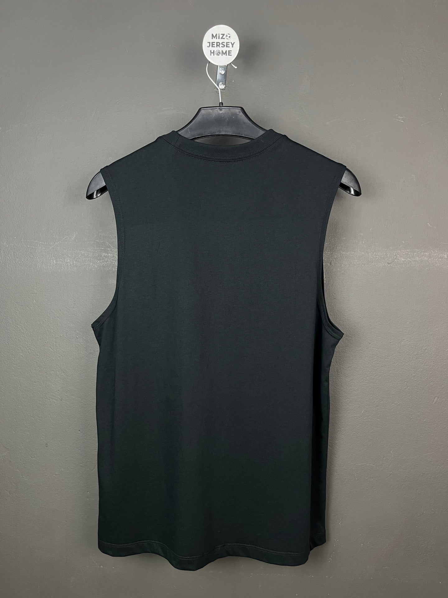 Real Madrid Black Sleeveless Shirt