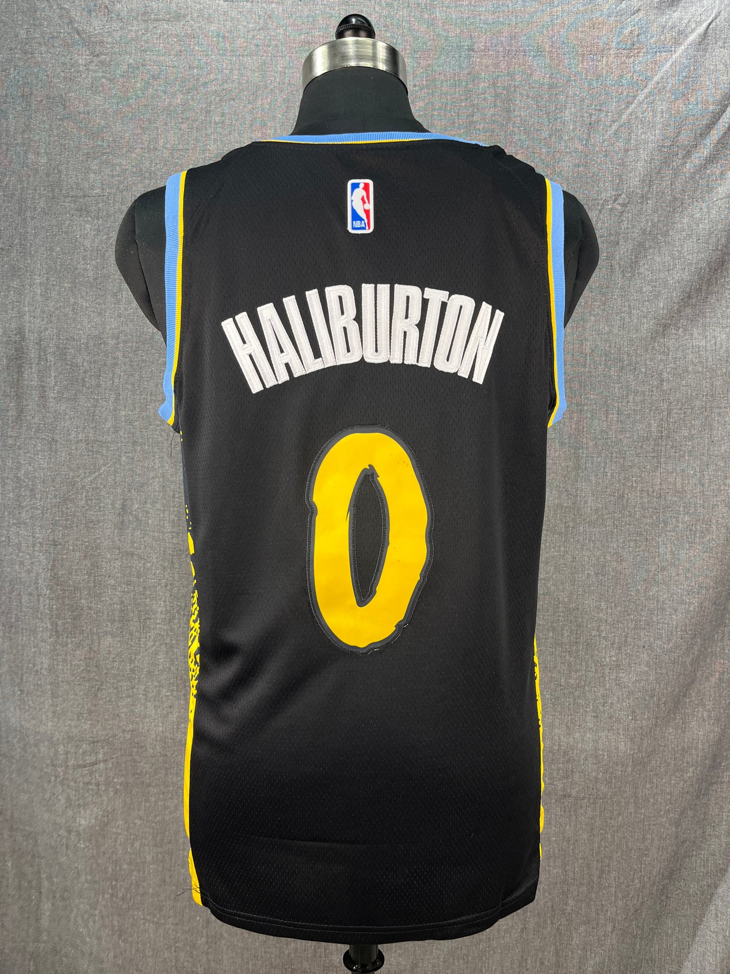 Haliburton 0 Indiana Pacers NBA Jersey