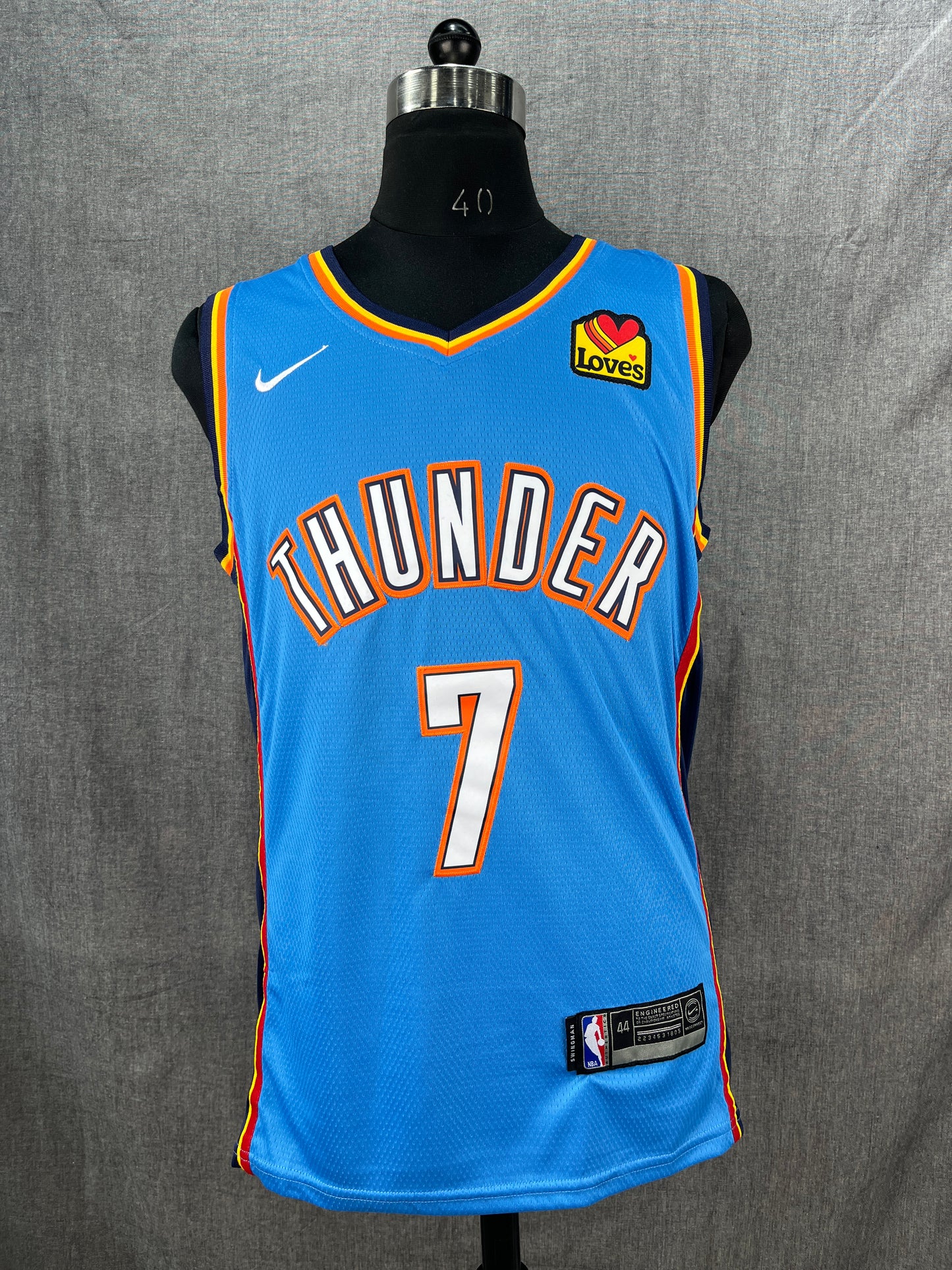 HOLMGREN 7 Thunders NBA Jersey