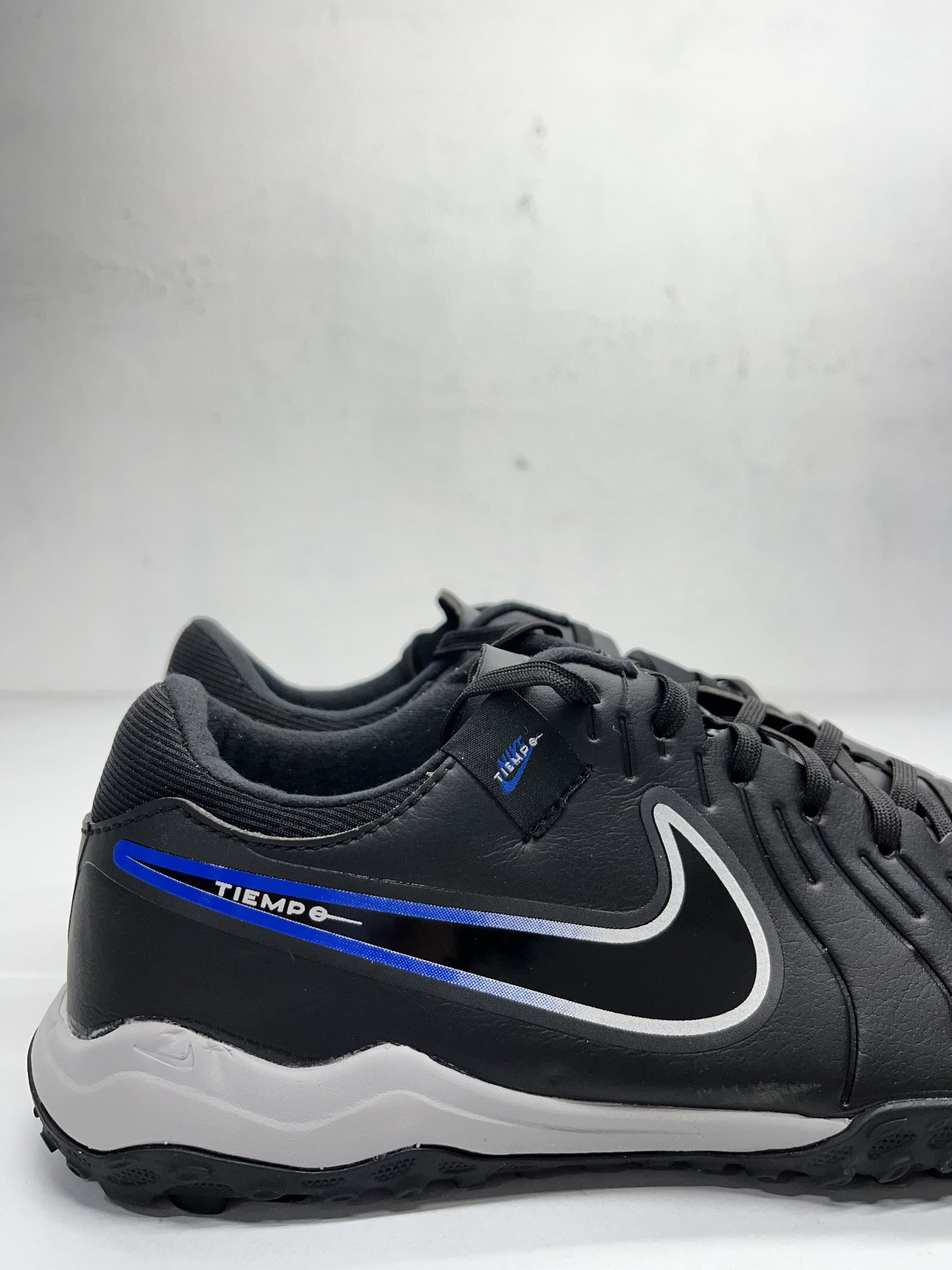 Nike Tiempo Legend 10 Pro Black/Blue TF Futsal Shoes