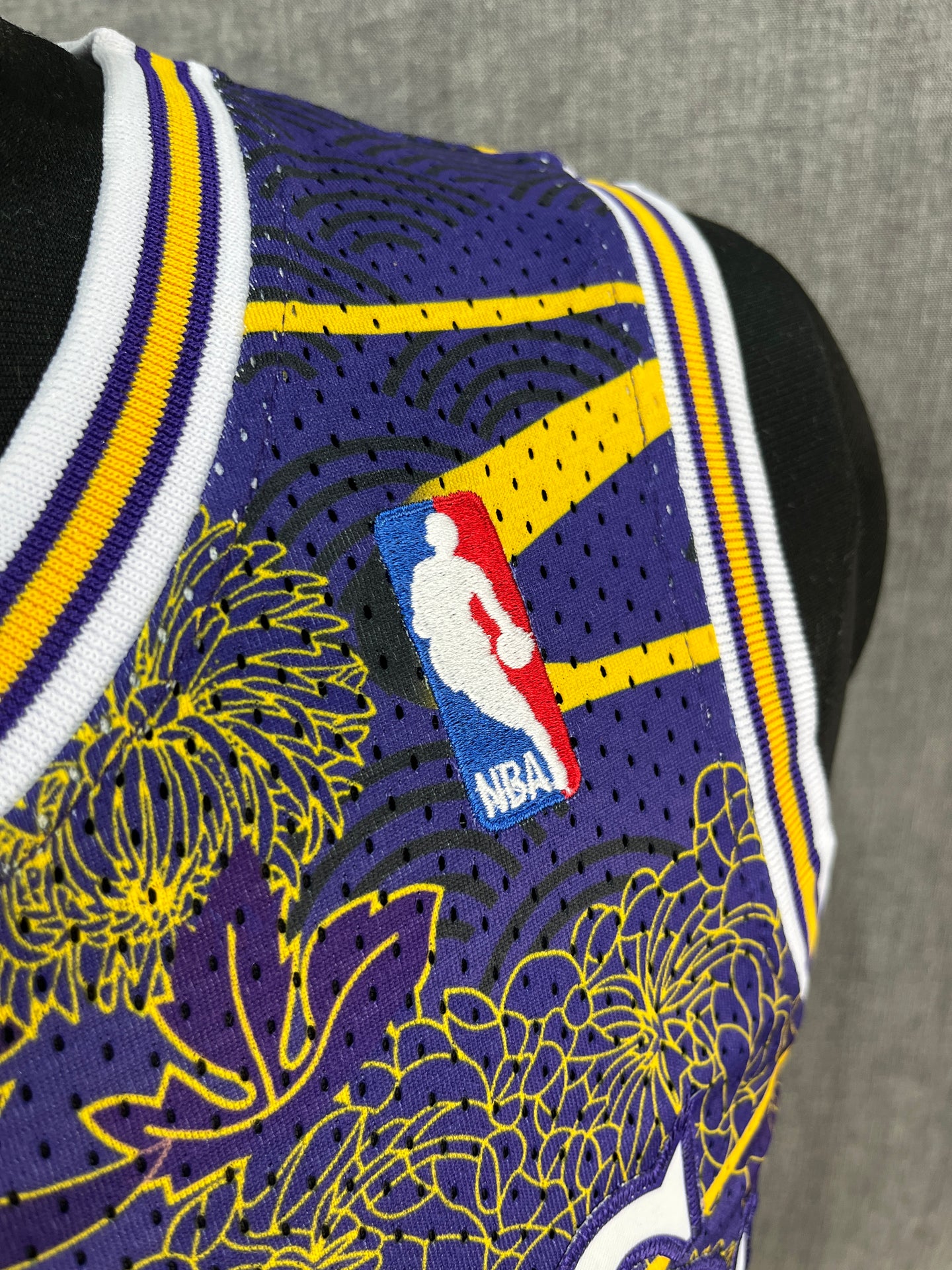 JAMES Purple Los Angeles Lakers Basketball Jersey