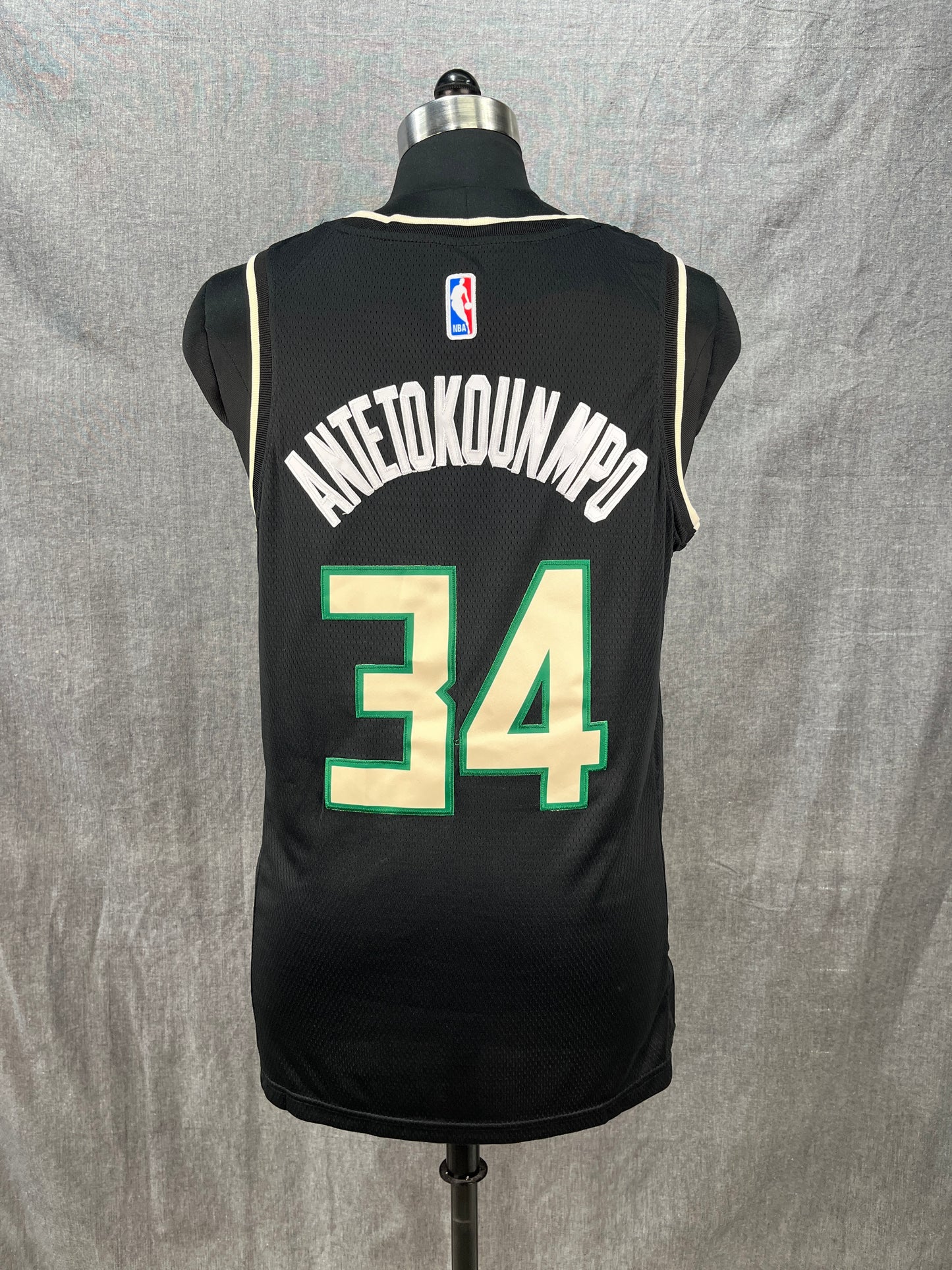 Giannis Antetokounmpo 34 Jordan Milwaukee Bucks Swingman Statement Jersey