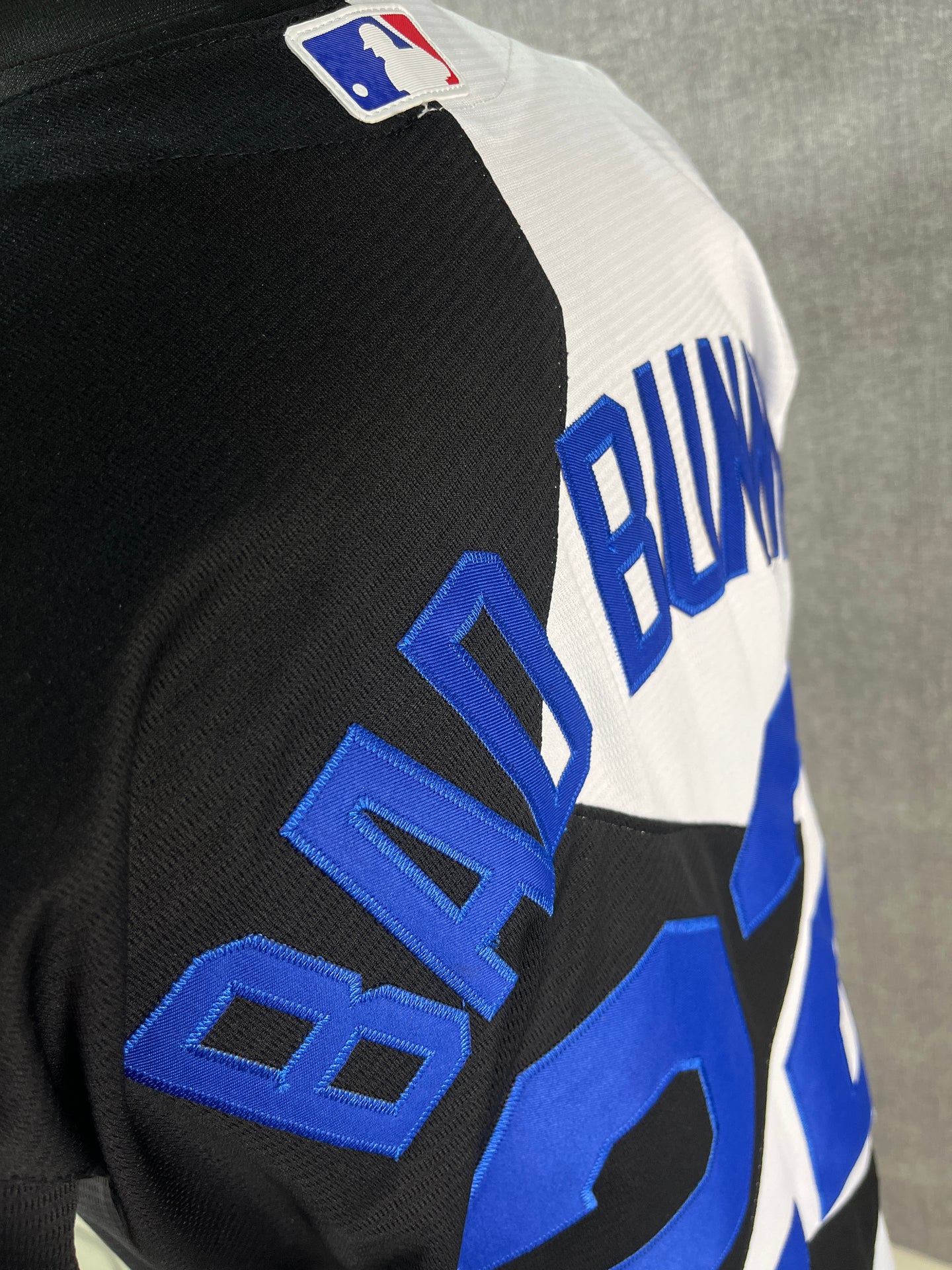 BAD BUNNY 22 Black & Blue LA Dodgers MLB Jersey