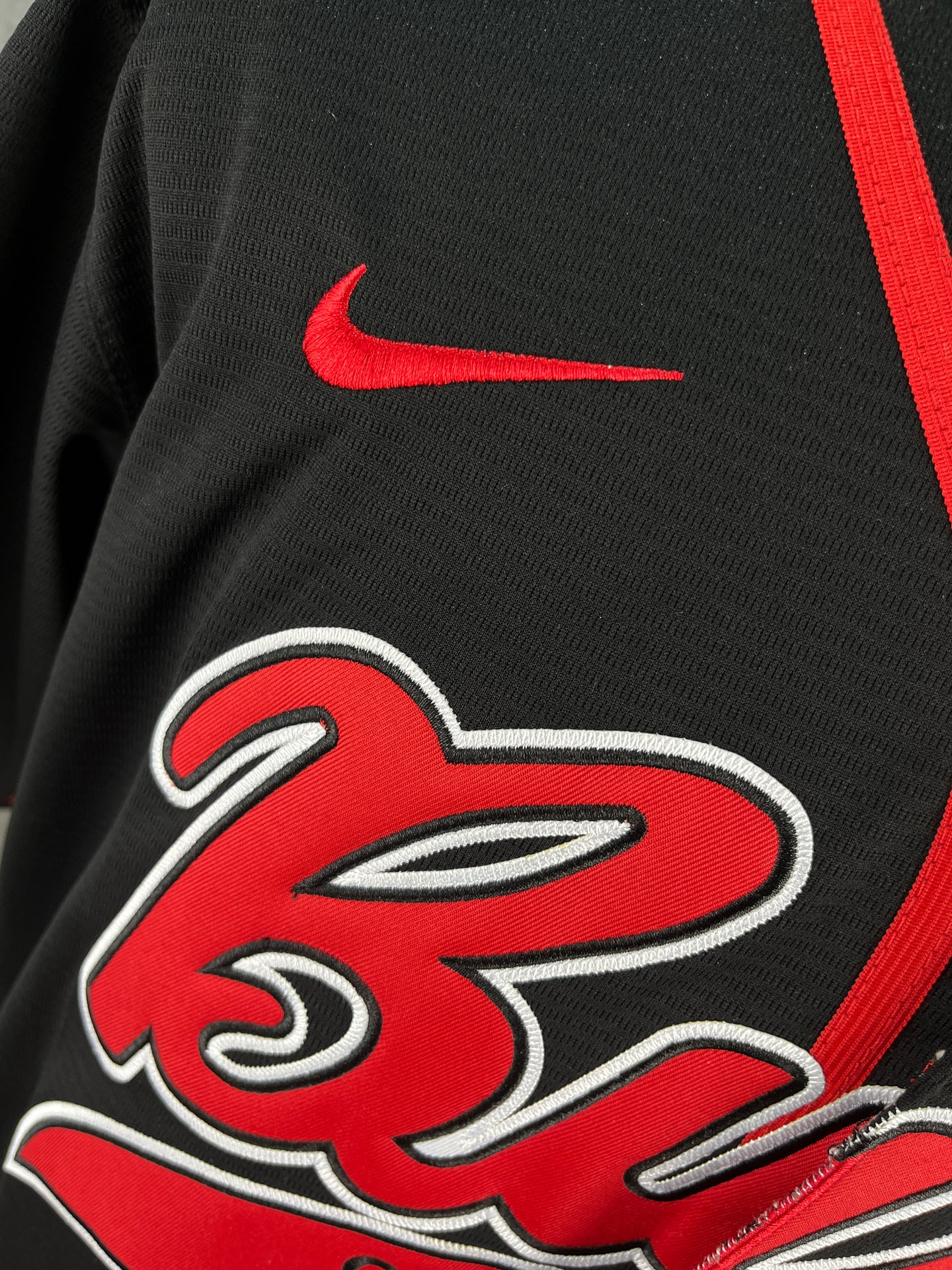 JORDAN 23 Chicago Bulls Black MLB Jersey