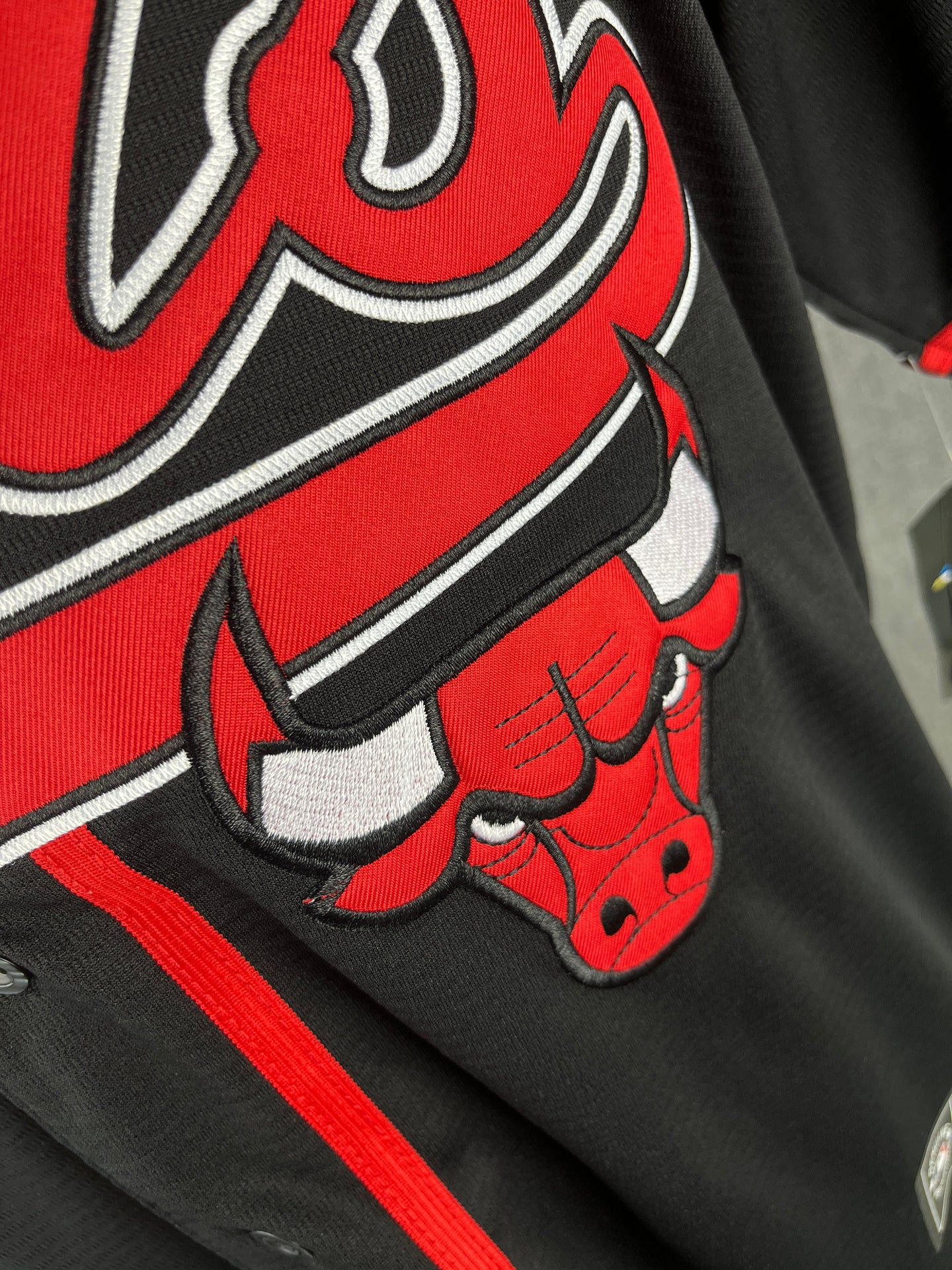 JORDAN 23 Chicago Bulls Black MLB Jersey
