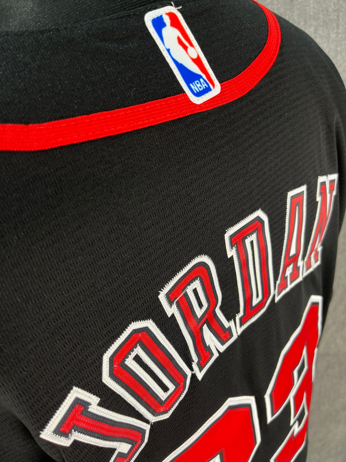 JORDAN 23 Chicago Bulls Black MLB Jersey