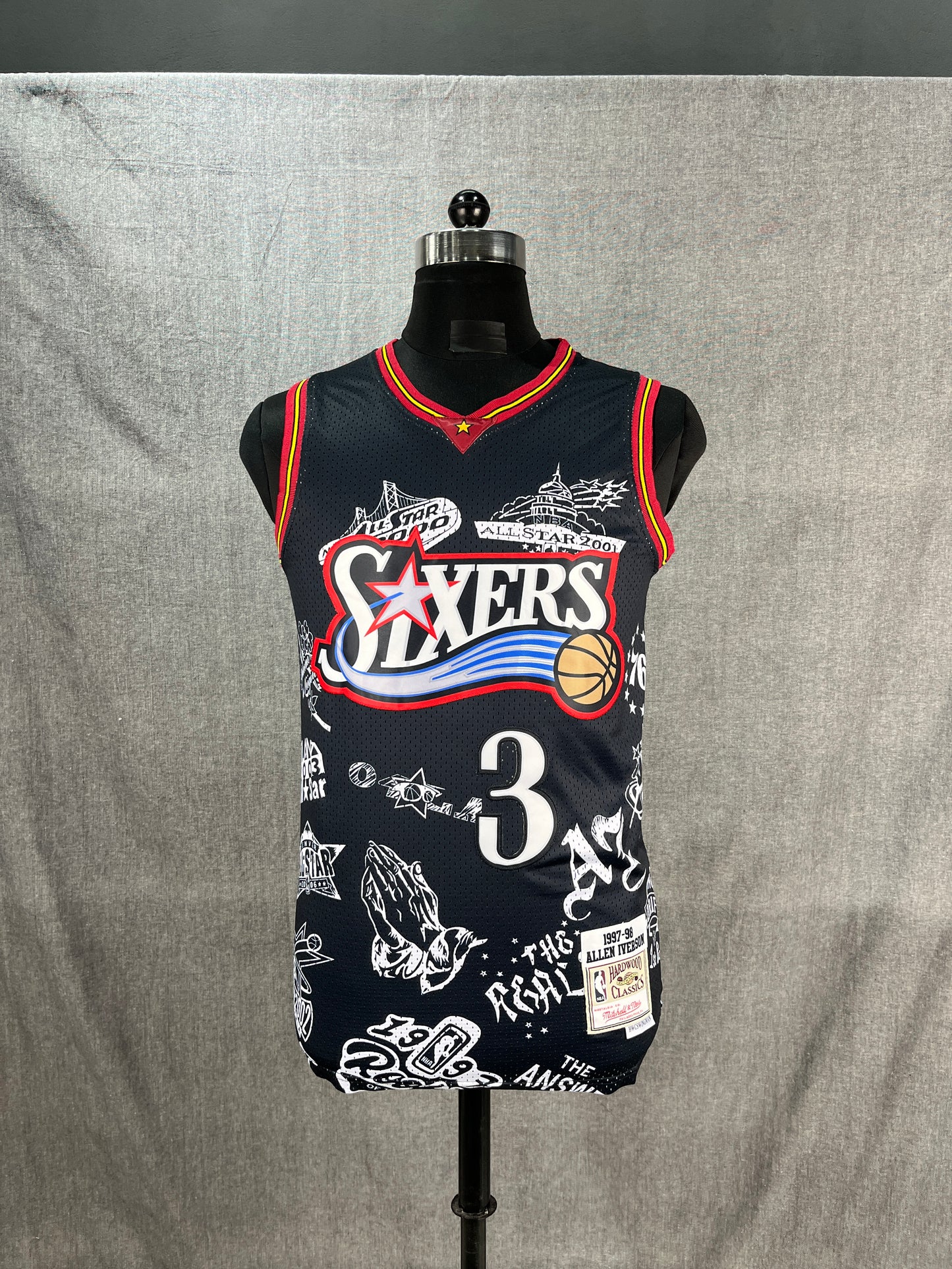 IVERSON 1 Sixers NBA Jersey