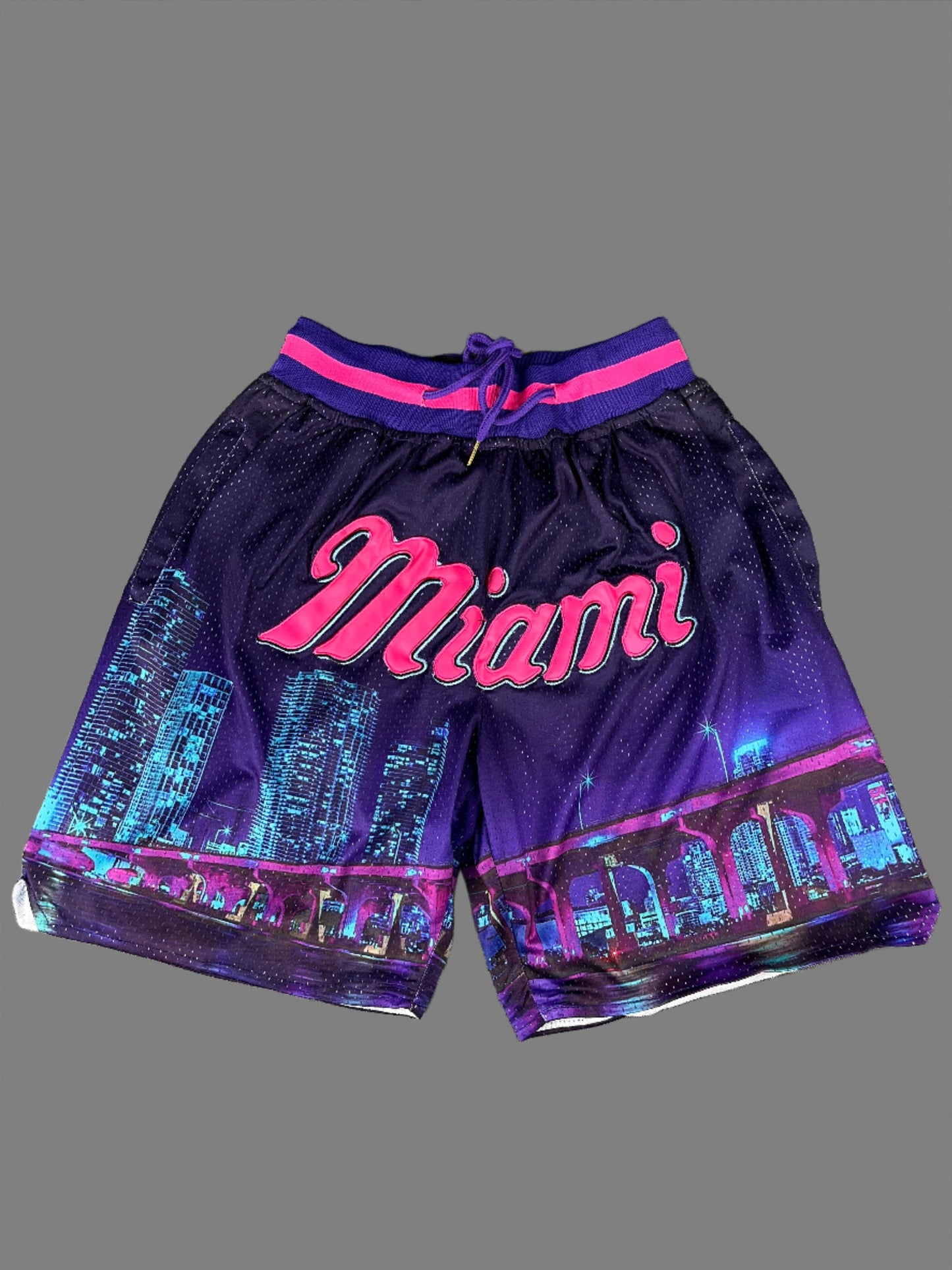 Miami Heat Purple Shorts