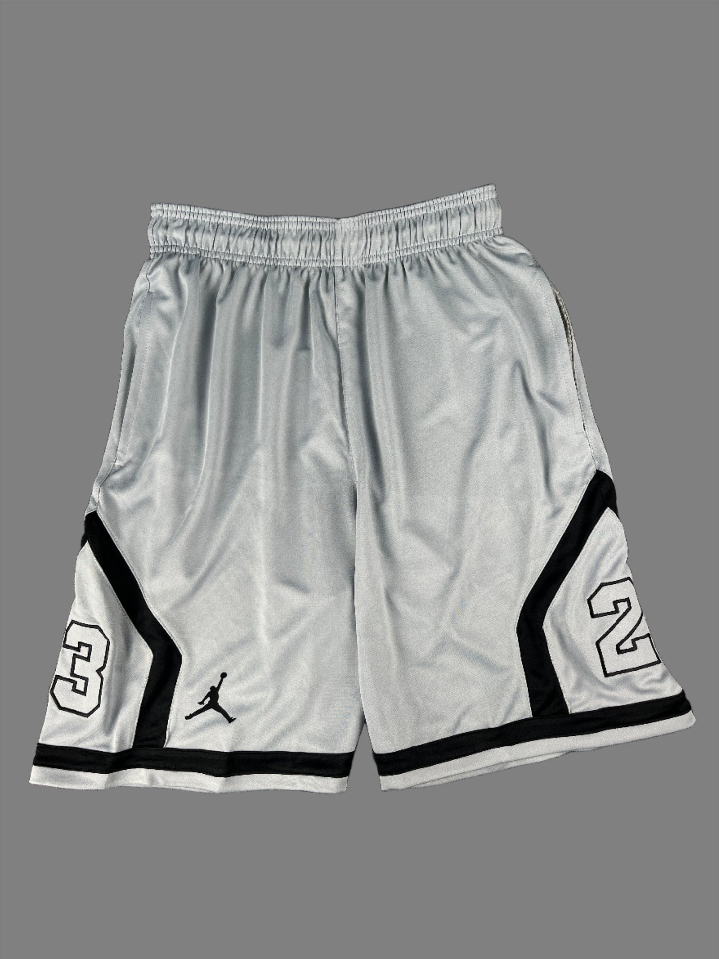 JORDAN 23 Grey & Black Shorts