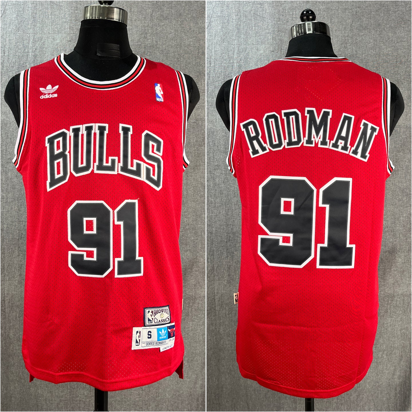 RODMAN 91 Chicago Bulls NBA Jersey