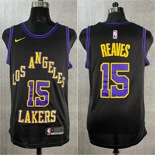 REEVES Los Angels Lakers NBA Jersey