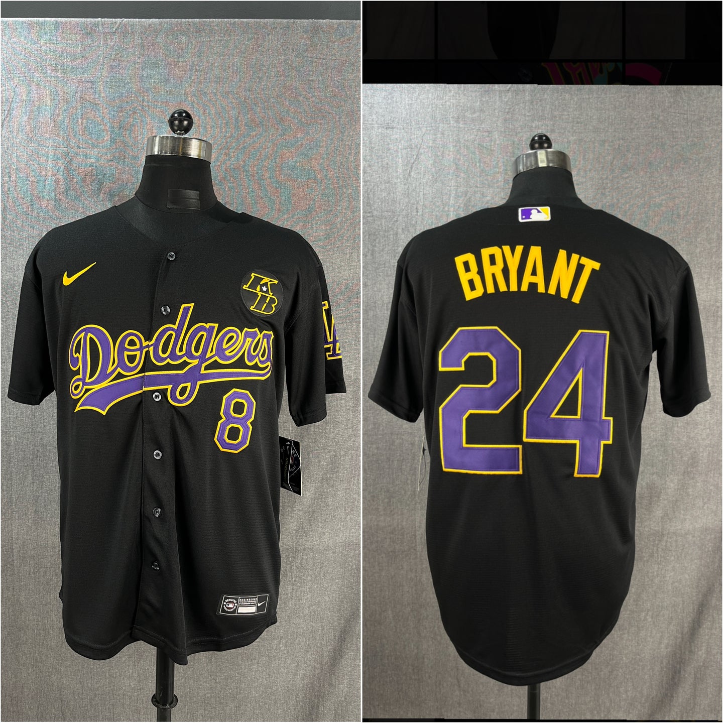 Dodgers Kobe Bryant 8\24 MLB Jersey