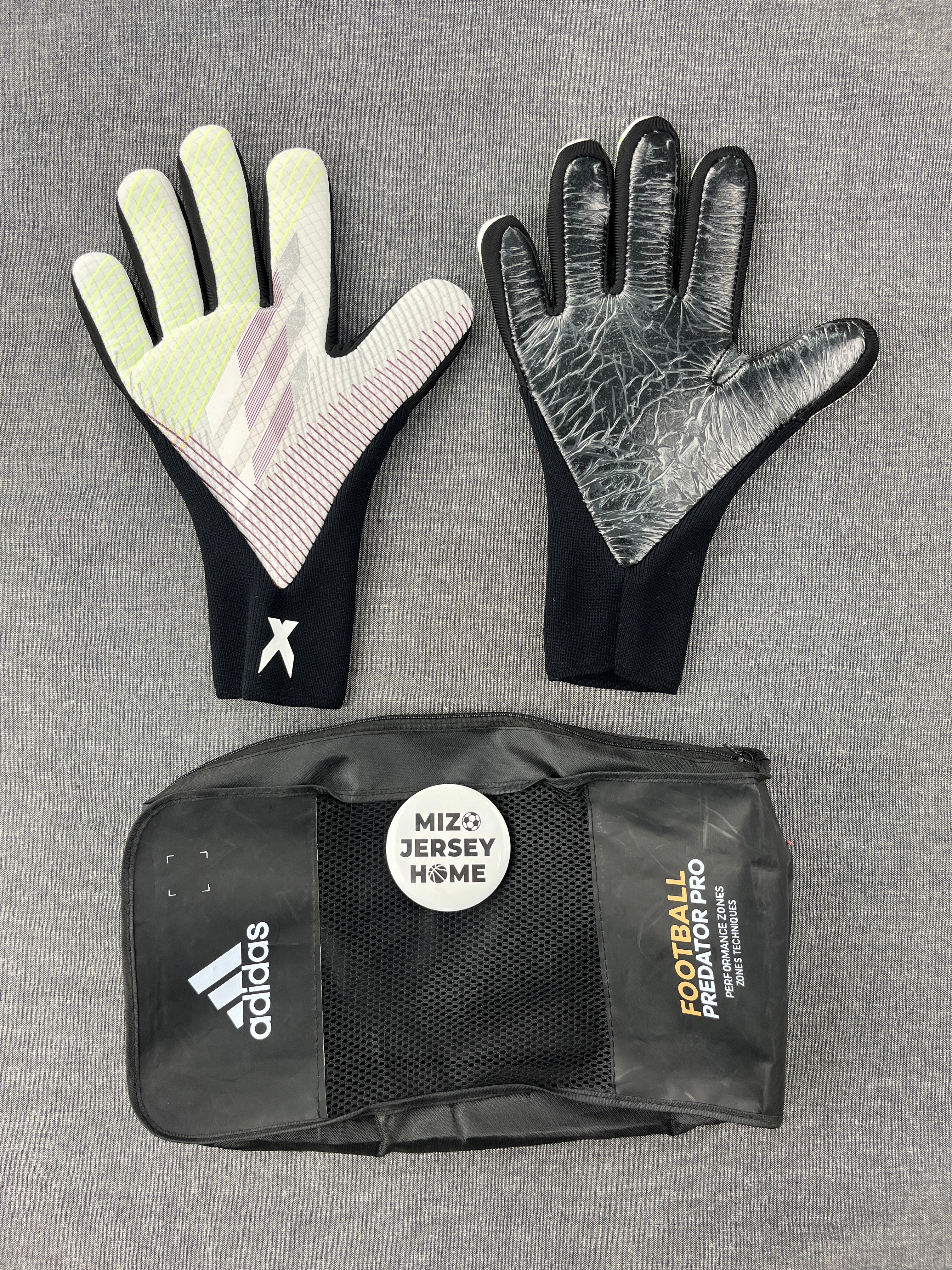 ADIDAS F50 Goalkeeper Gloves Mizo Jersey Home