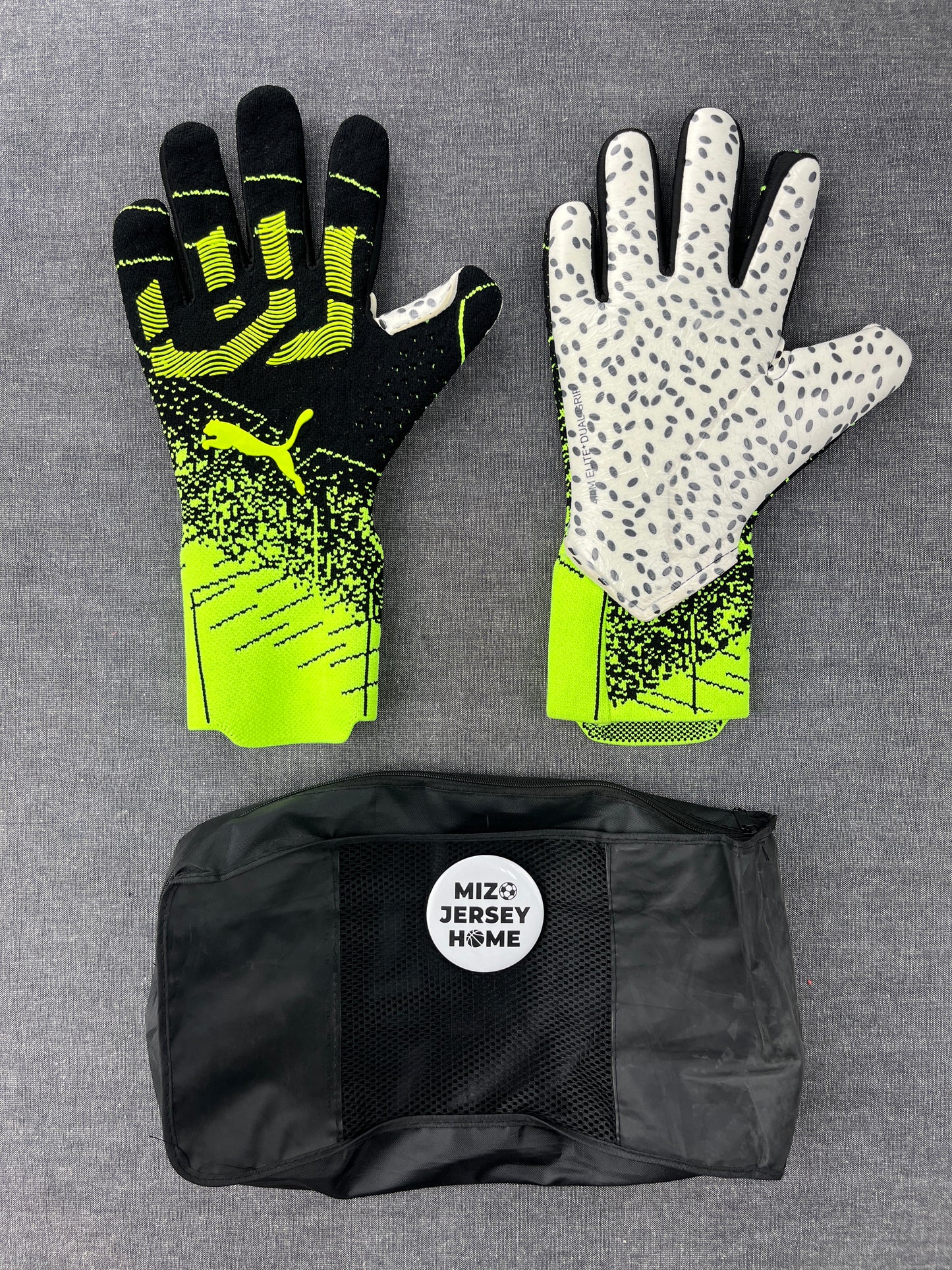 PUMA Green Goalkeeper Gloves