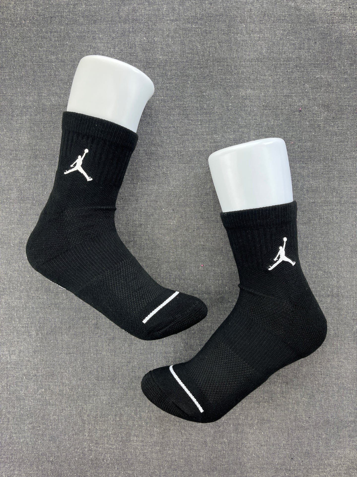 Jordan Black Ankle Socks