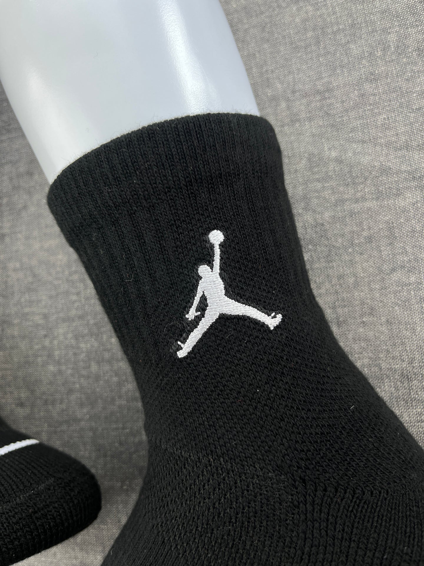 Jordan Black Ankle Socks