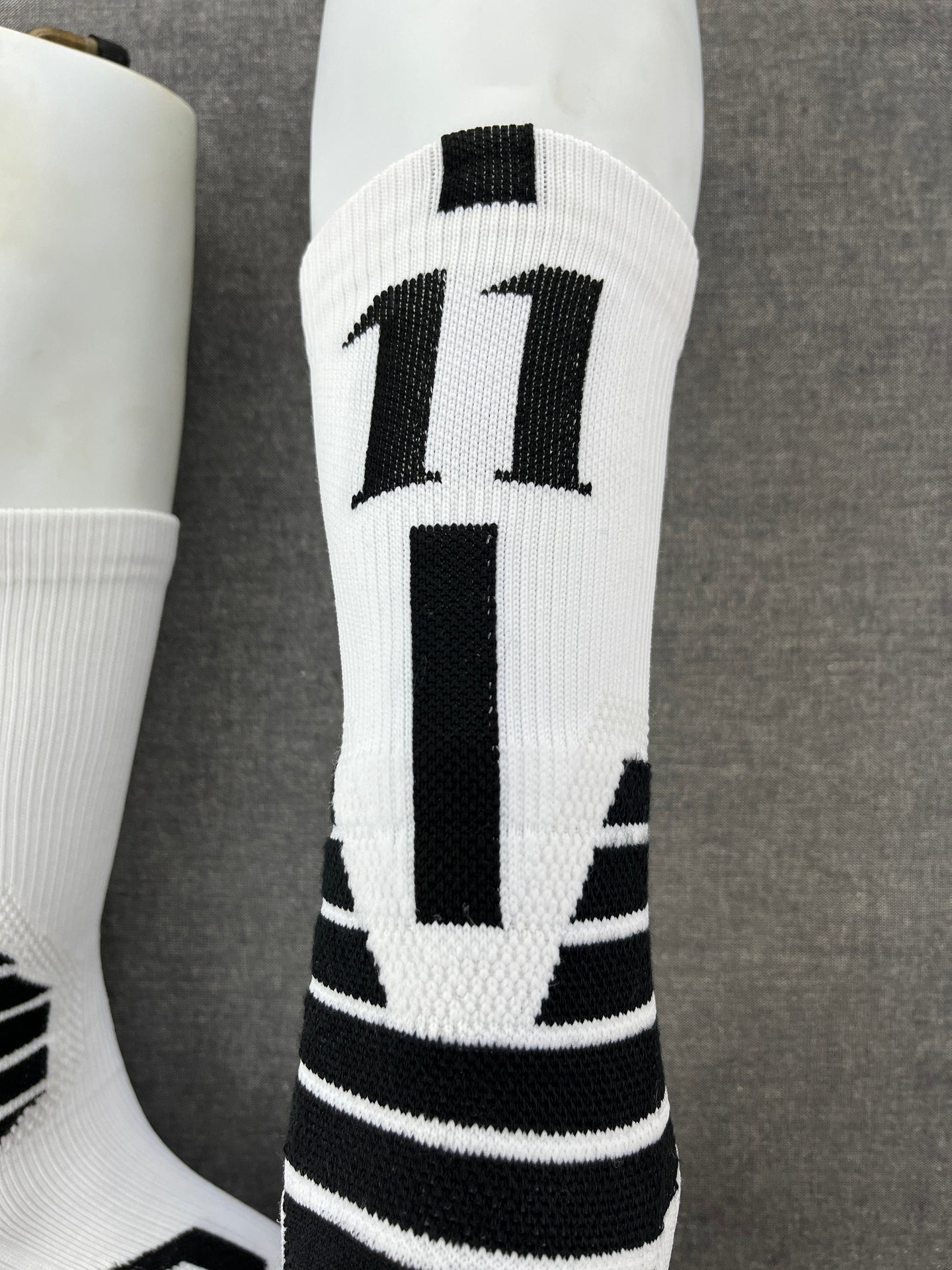 Kyrie Irving 11 White Socks Crew