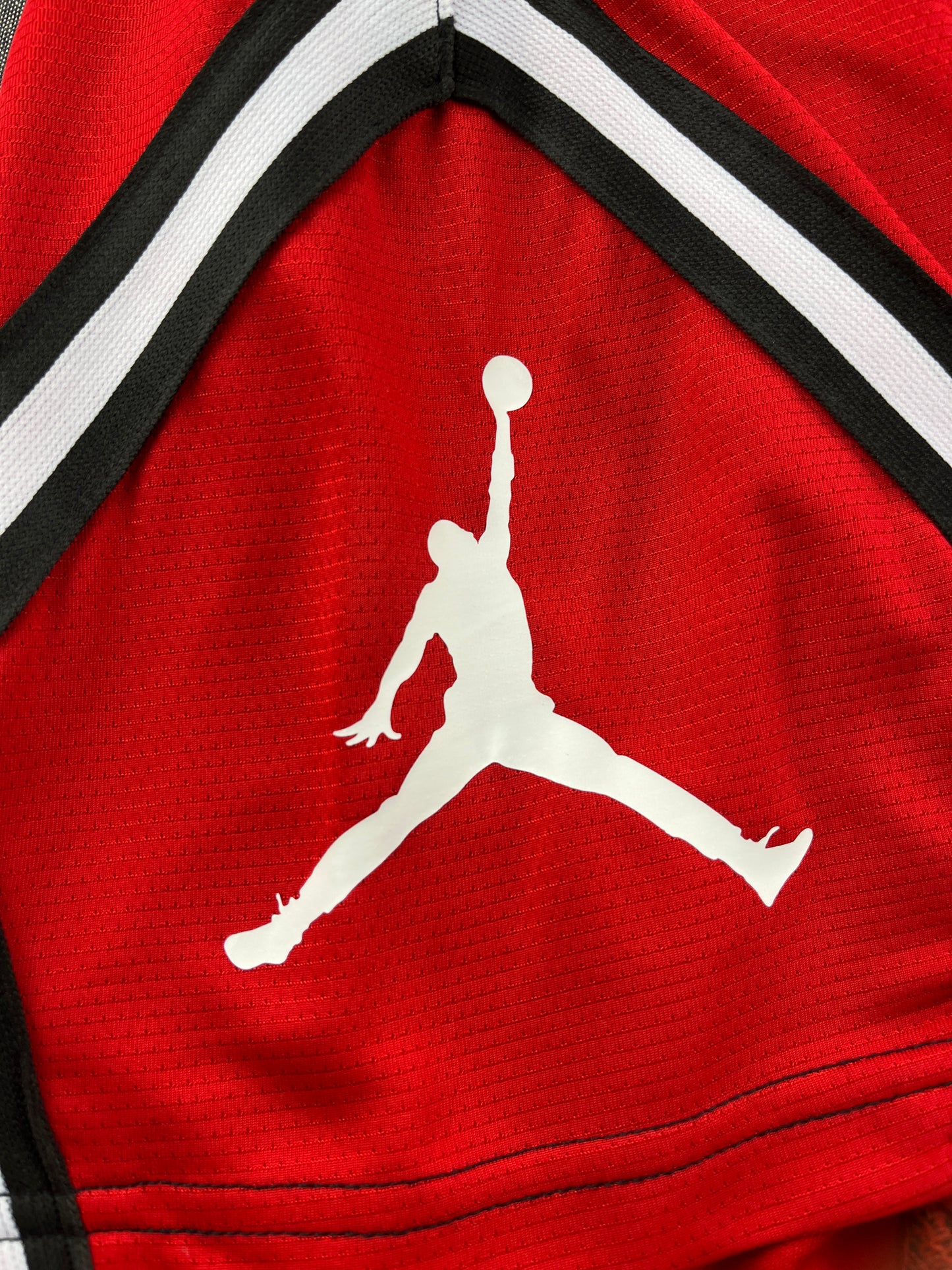 JORDAN Logo Red Shorts