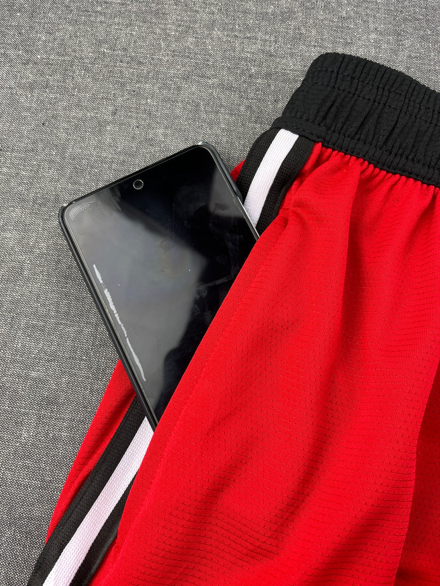 JORDAN Logo Red Shorts