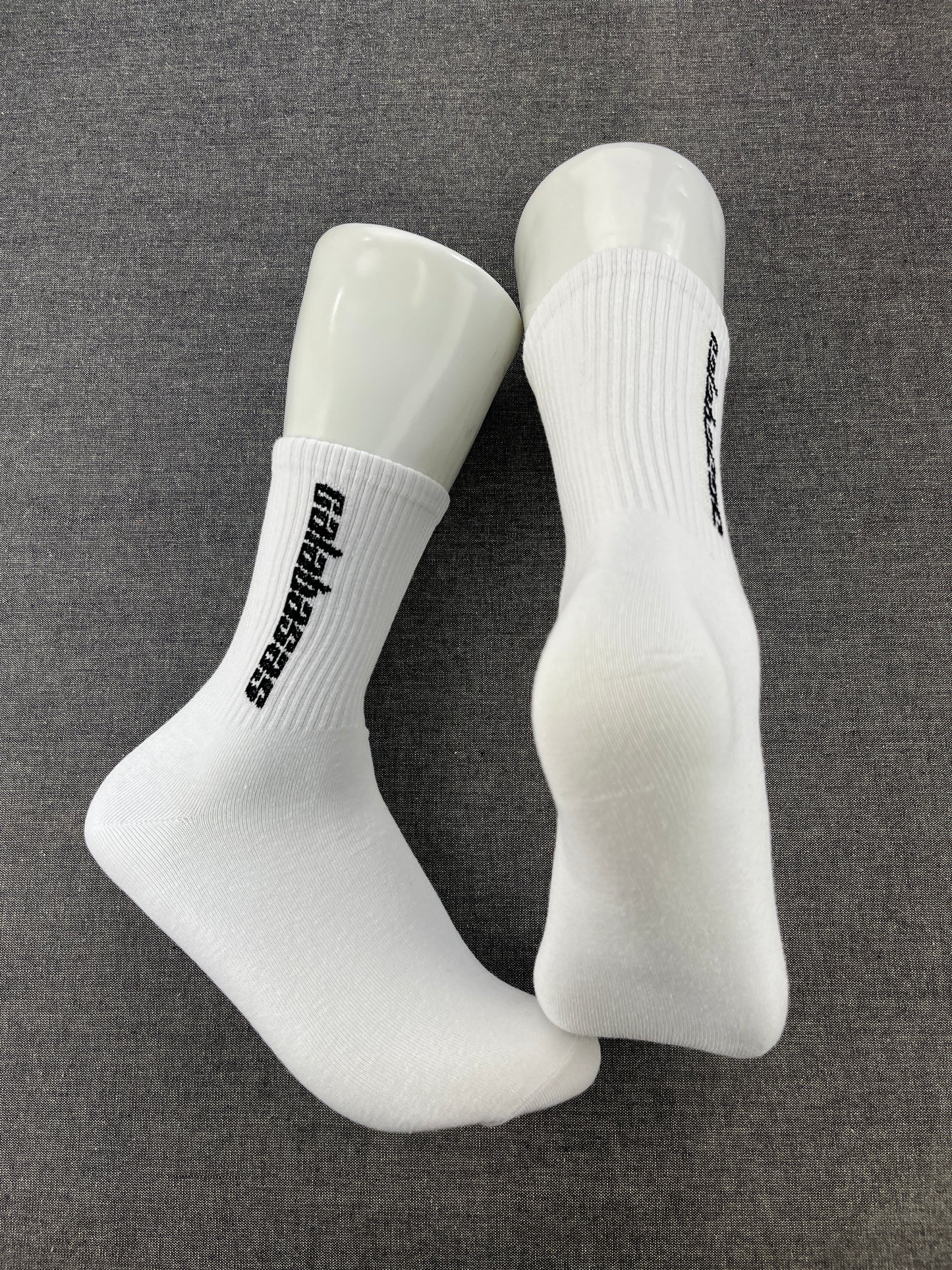 Yeezy CALABASAS White Crew Socks