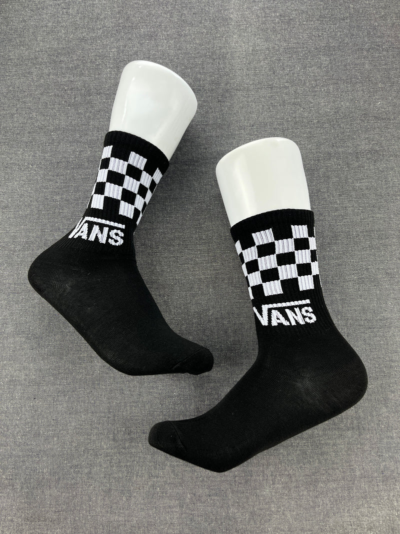 VANS Black Crew Socks