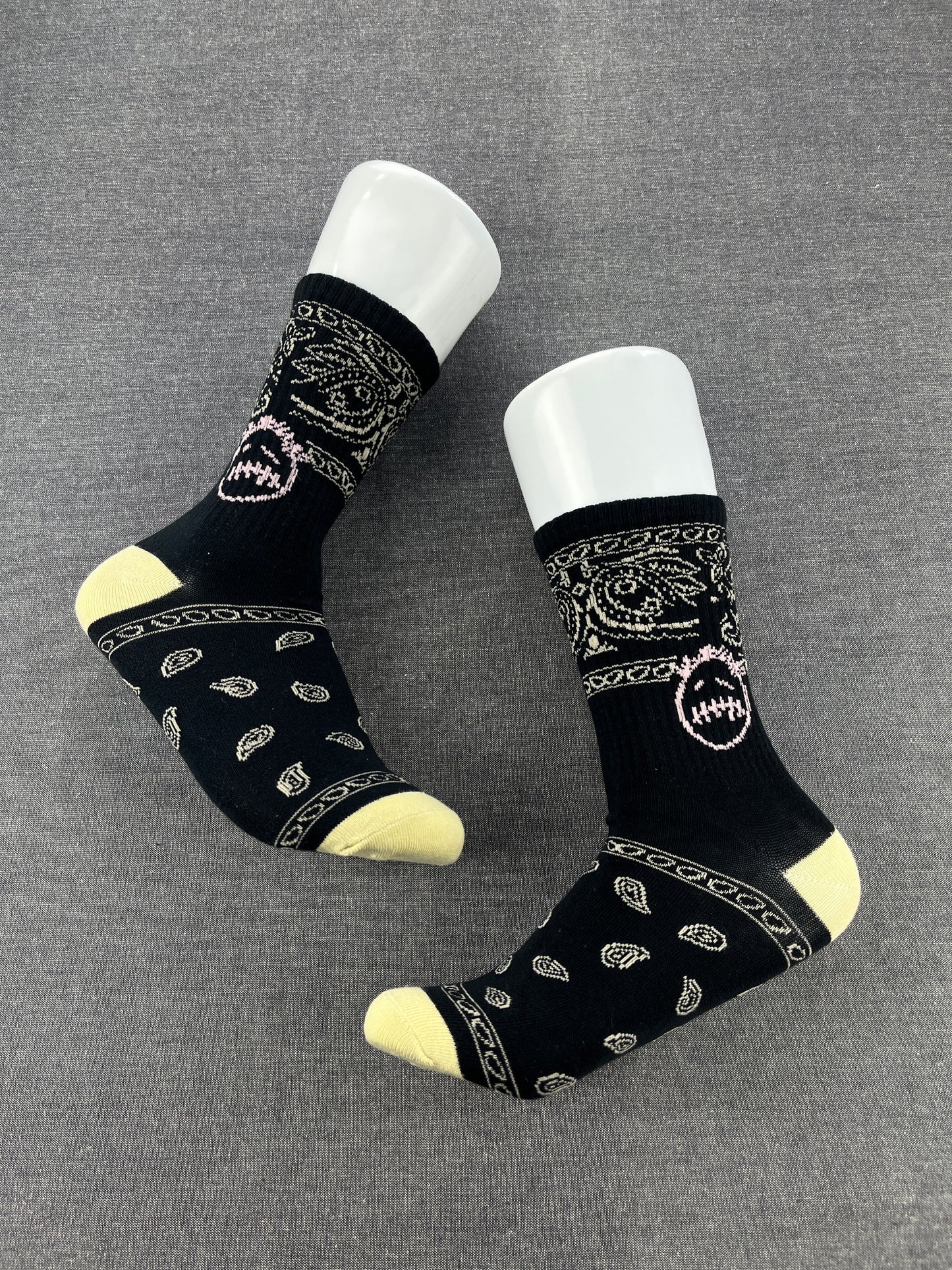 CACTUS JACK Paisley Crew Socks