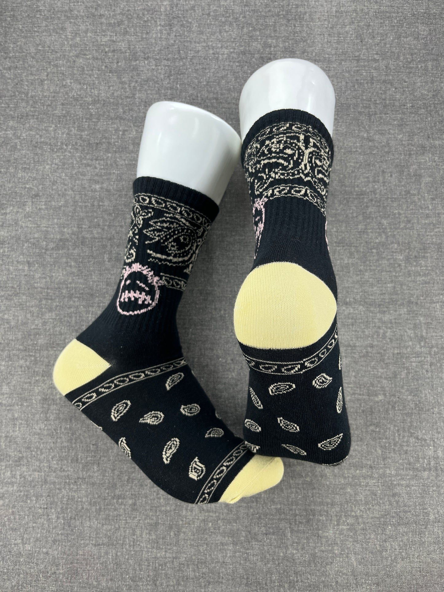 CACTUS JACK Paisley Crew Socks