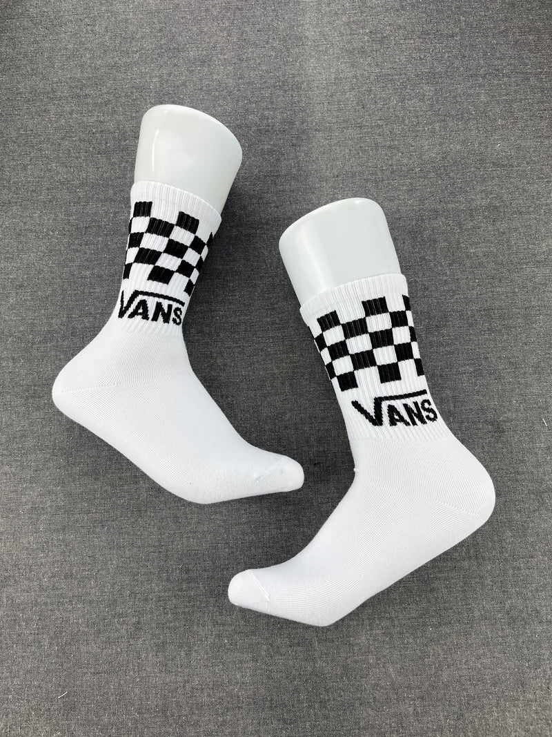 VANS White Crew Socks