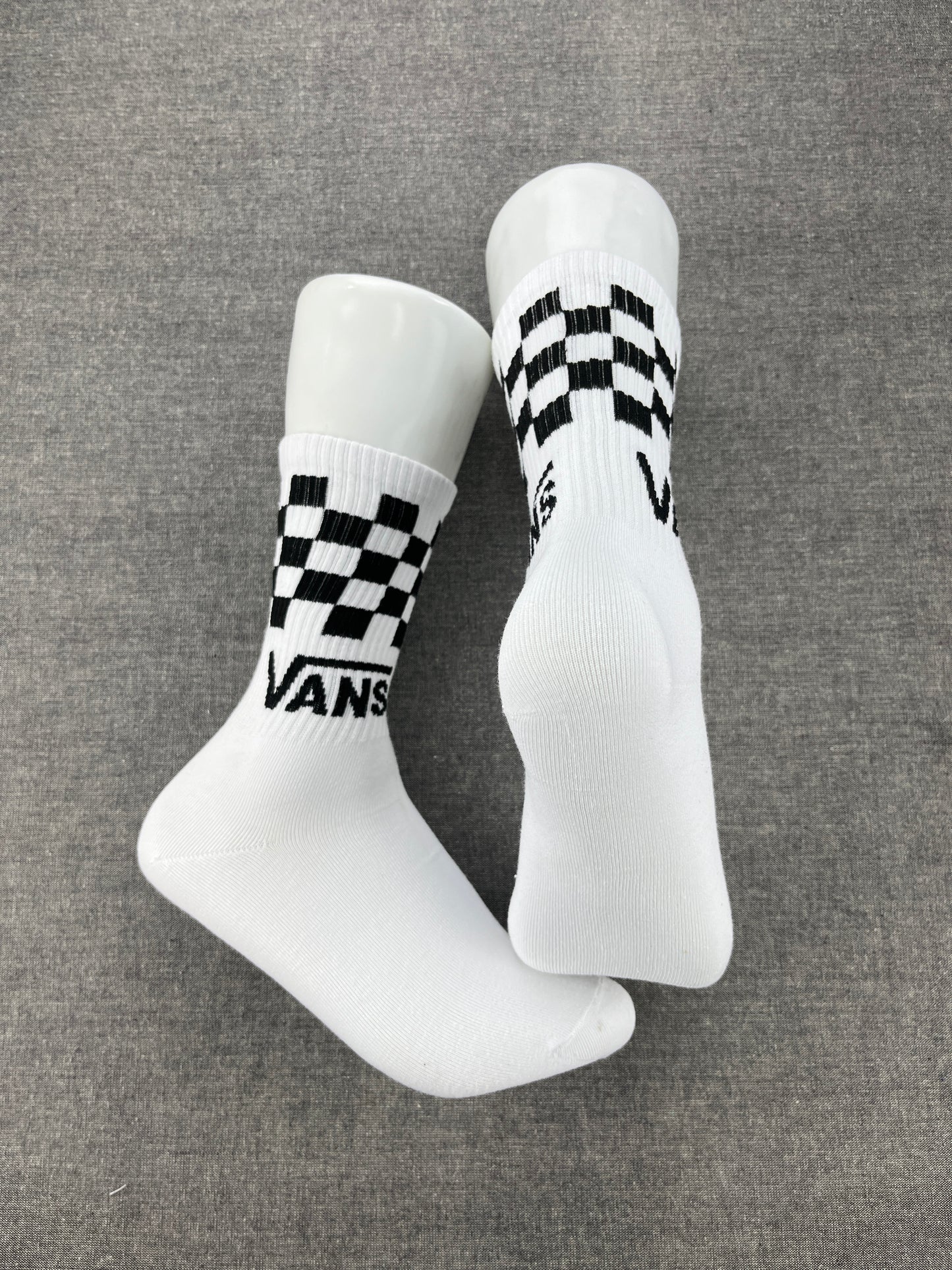 VANS Logo White Crew Socks