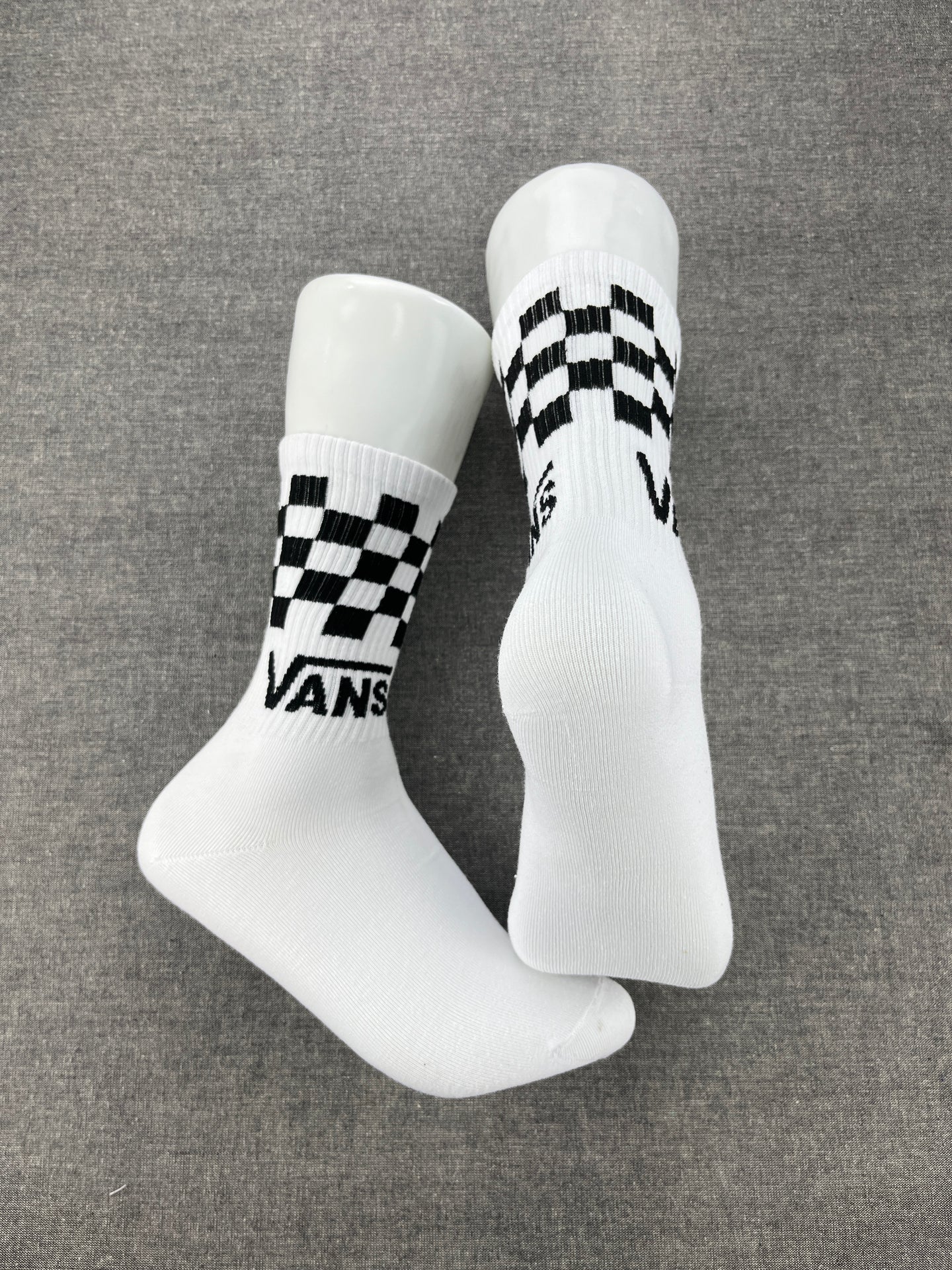 VANS White Crew Socks