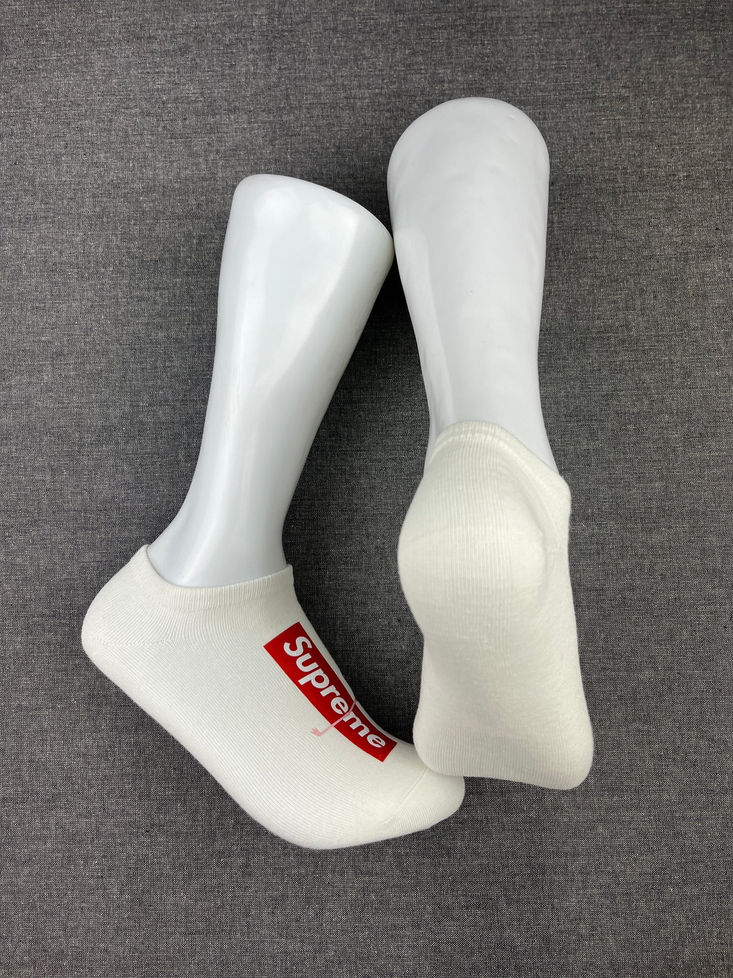 SUPREME Flamingo White Ankle Sokcs