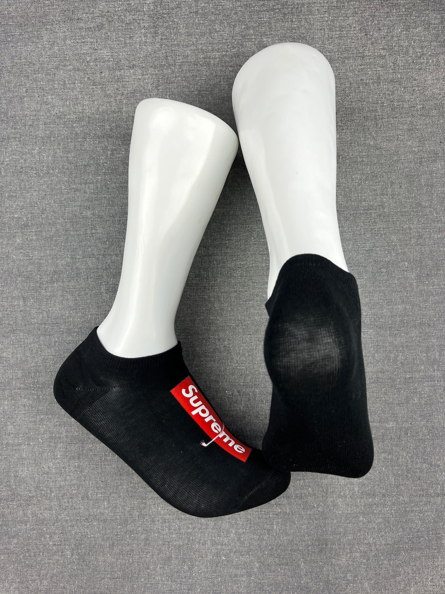 Supreme FLAMINGO Black Ankle Socks