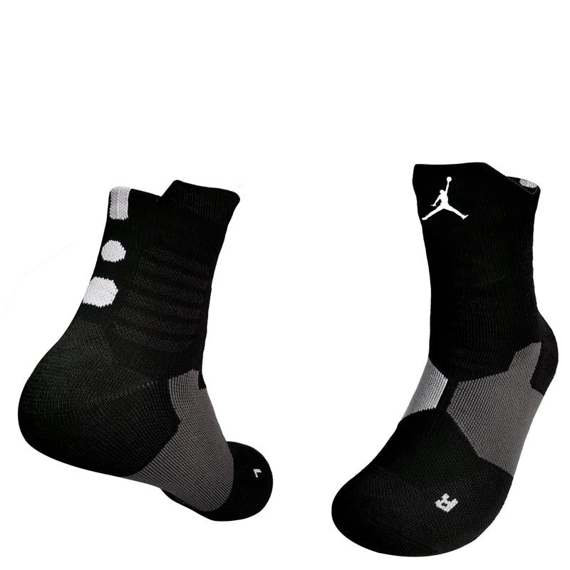 Jordan Black Ankle Socks