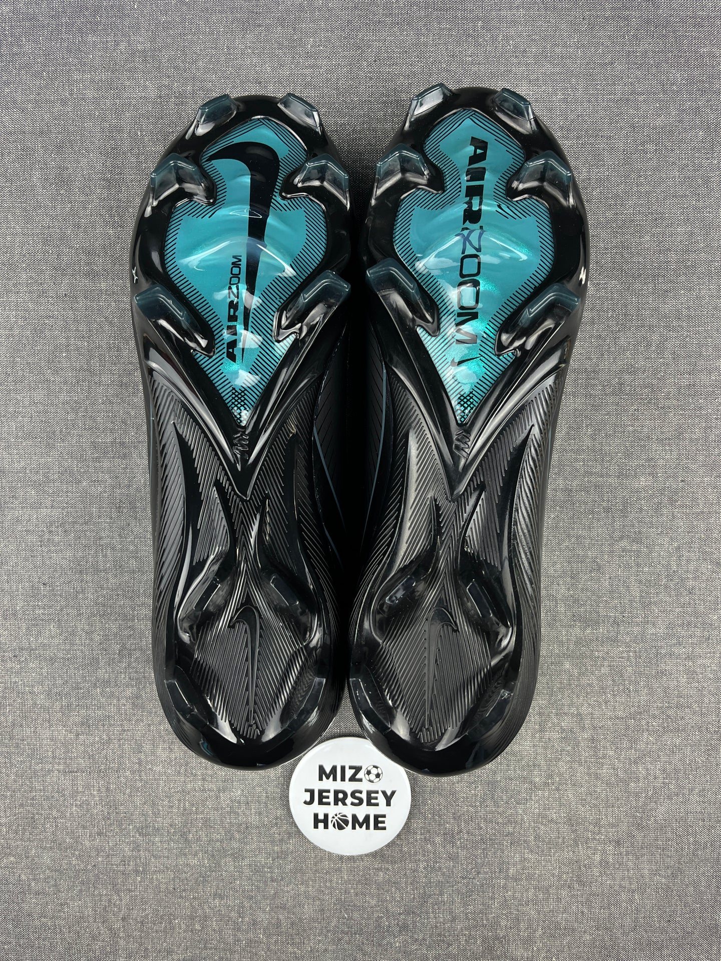 Nike Mercurial Air Zoom FG Black Football Shoes