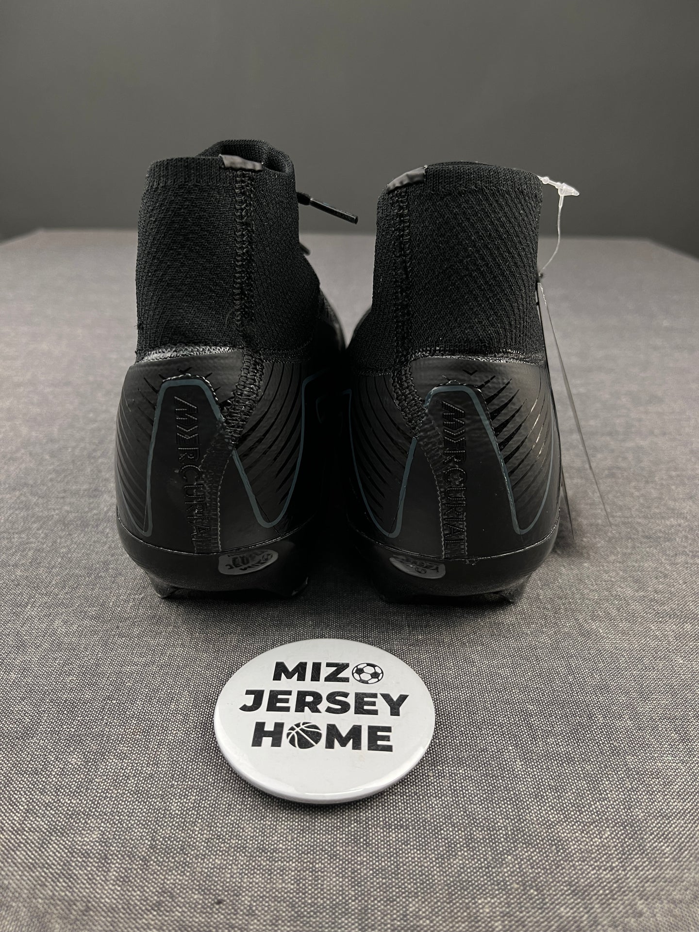 Nike Mercurial Air Zoom FG Black Football Shoes