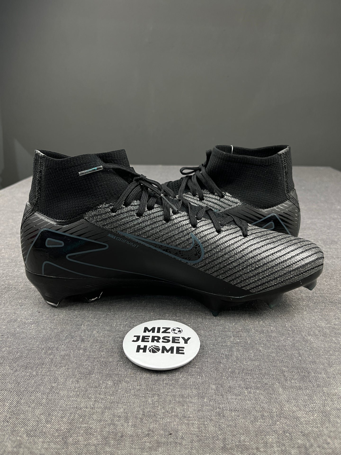 Nike Mercurial Air Zoom FG Black Football Shoes