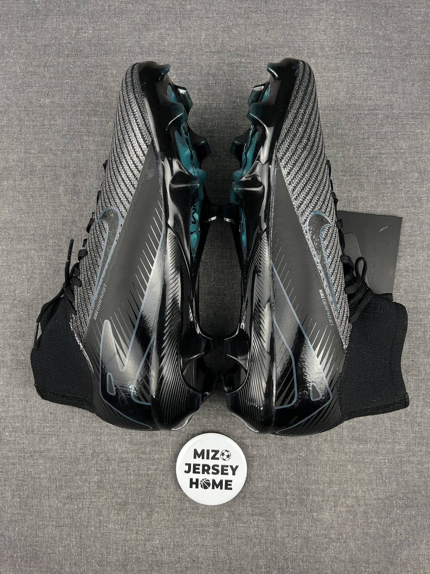 Nike Mercurial Air Zoom FG Black Football Shoes