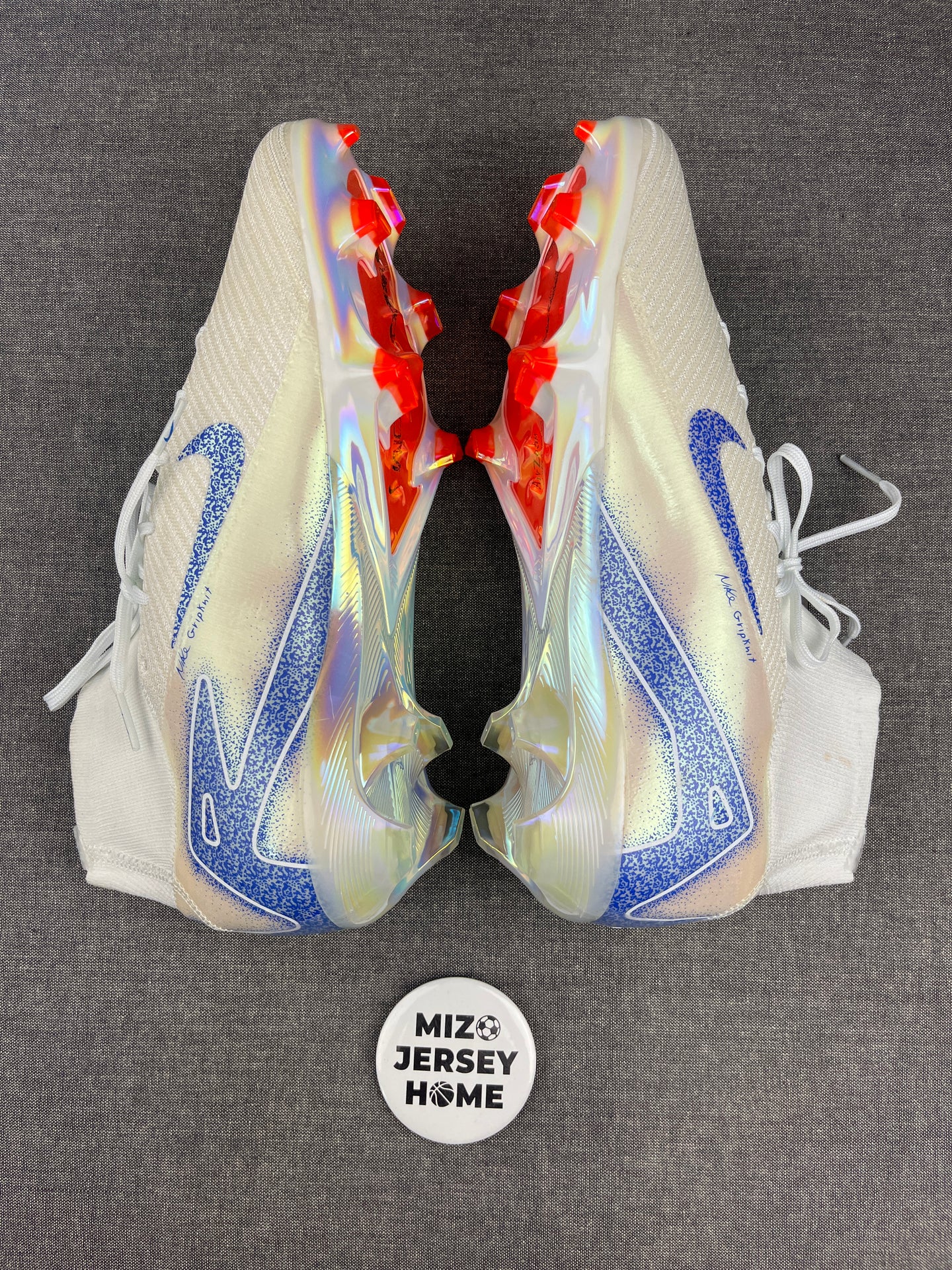 Nike Mercurial Air Zoom SuperFly 10 Blue Print Football Shoes