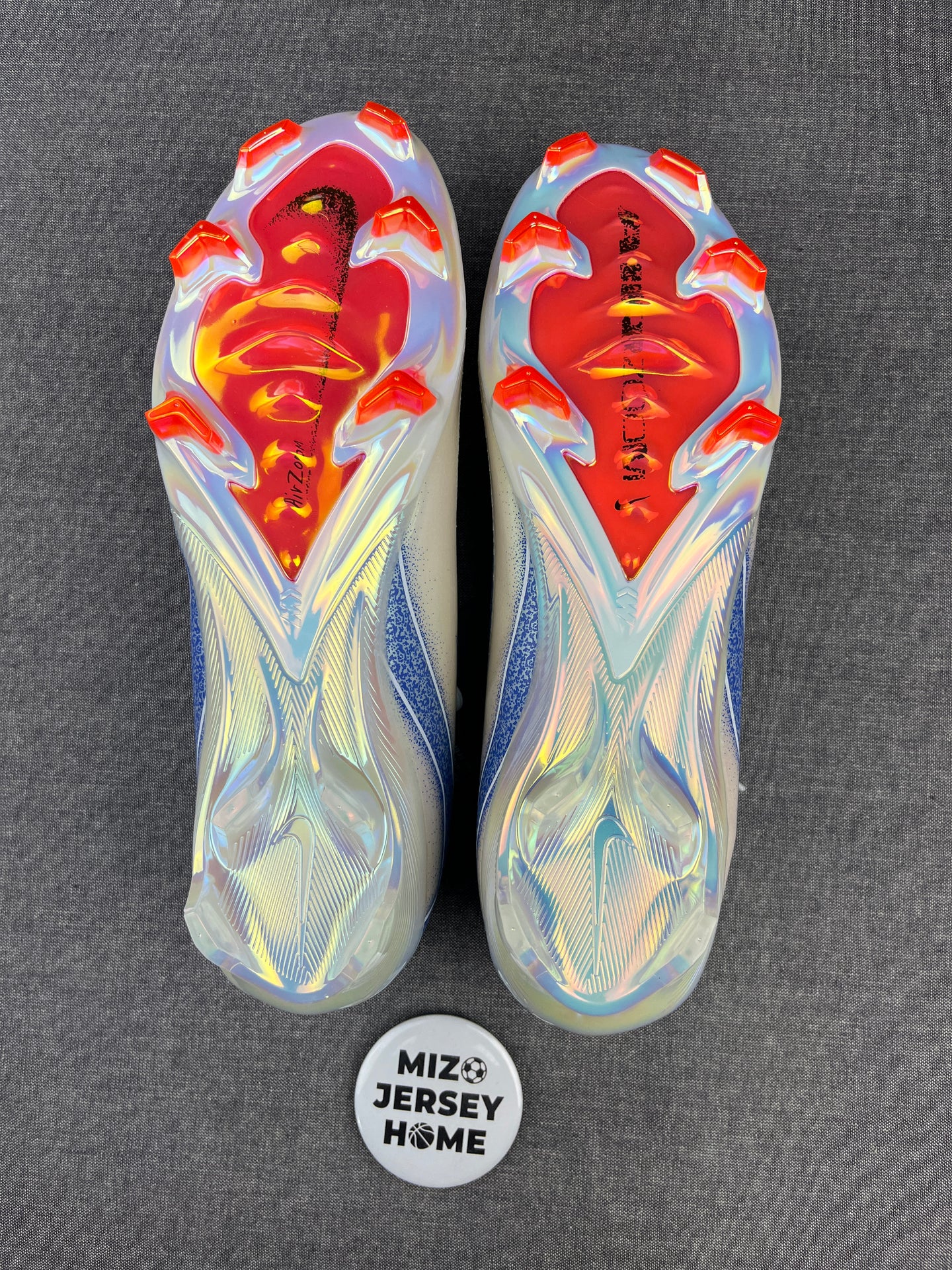 Nike Mercurial Air Zoom SuperFly 10 Blue Print Football Shoes