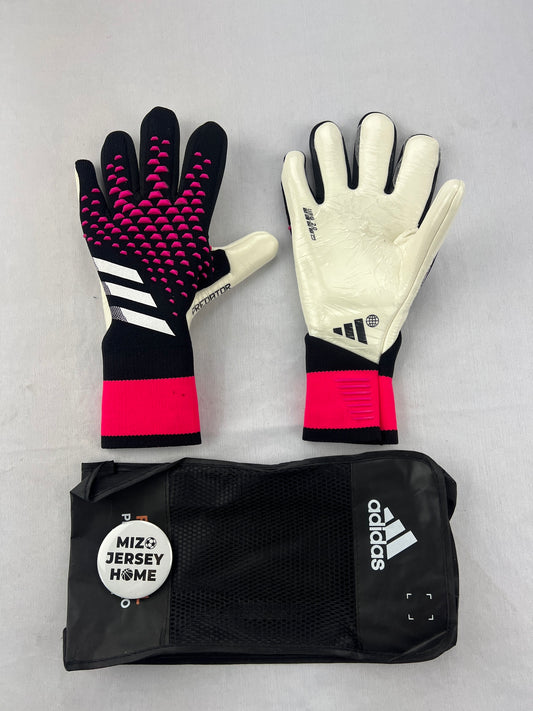 ADIDAS Predator Black & Pink Goalkeeper Gloves