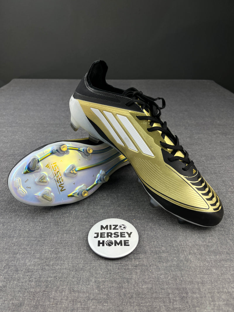 ADIDAS F50 Elite Messi Gold FG Football Shoes