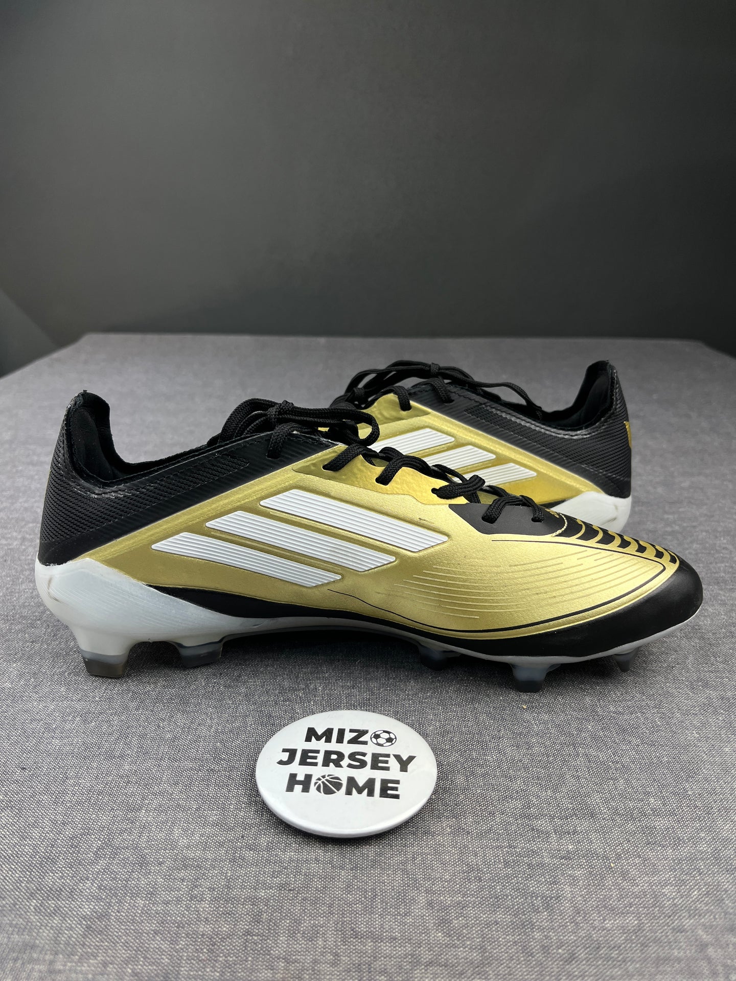 ADIDAS F50 Elite Messi Gold FG Football Shoes