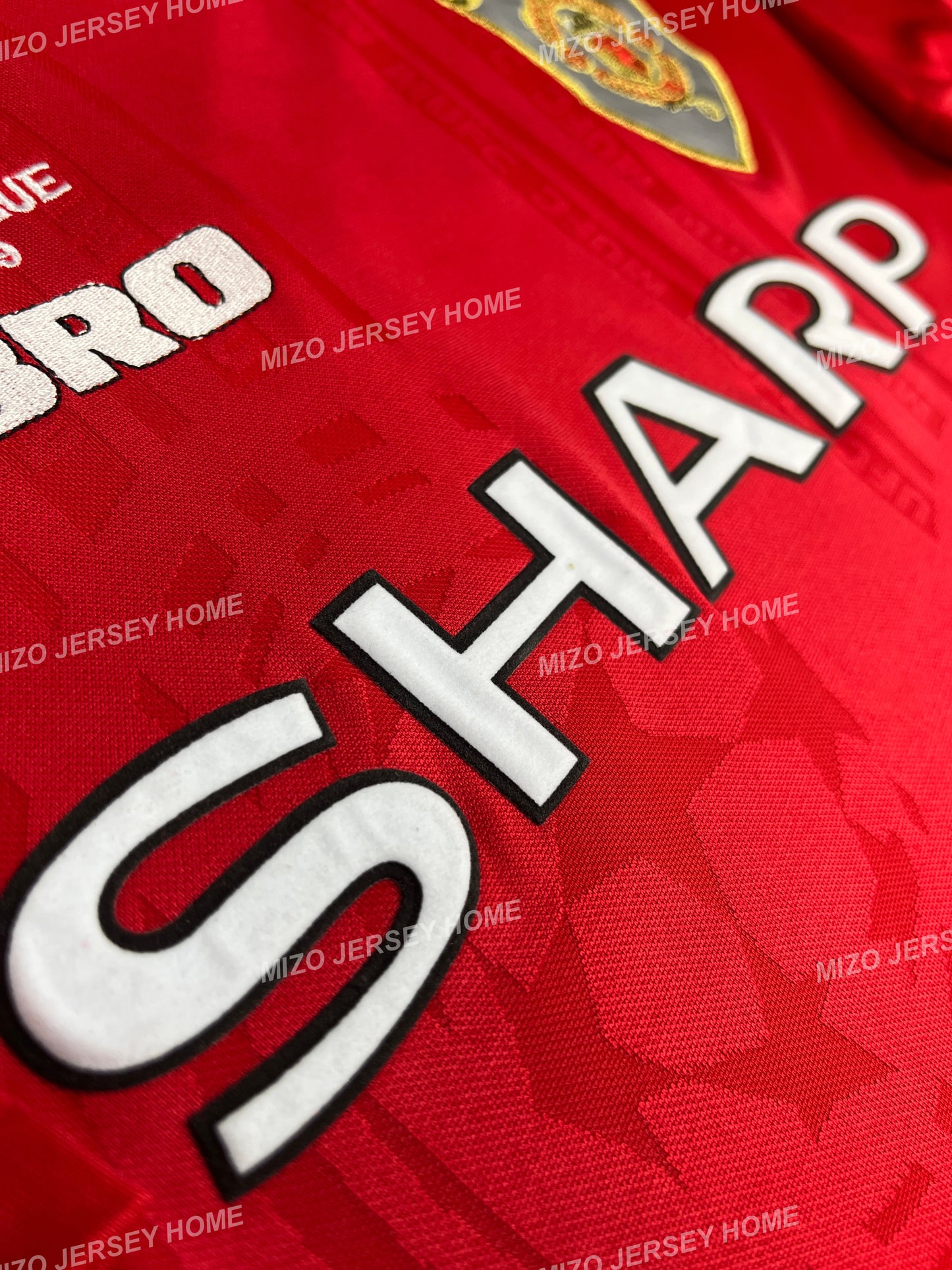 MANCHESTER UNITED Home 2000-01 UCL FINAL|RETRO JERSEY