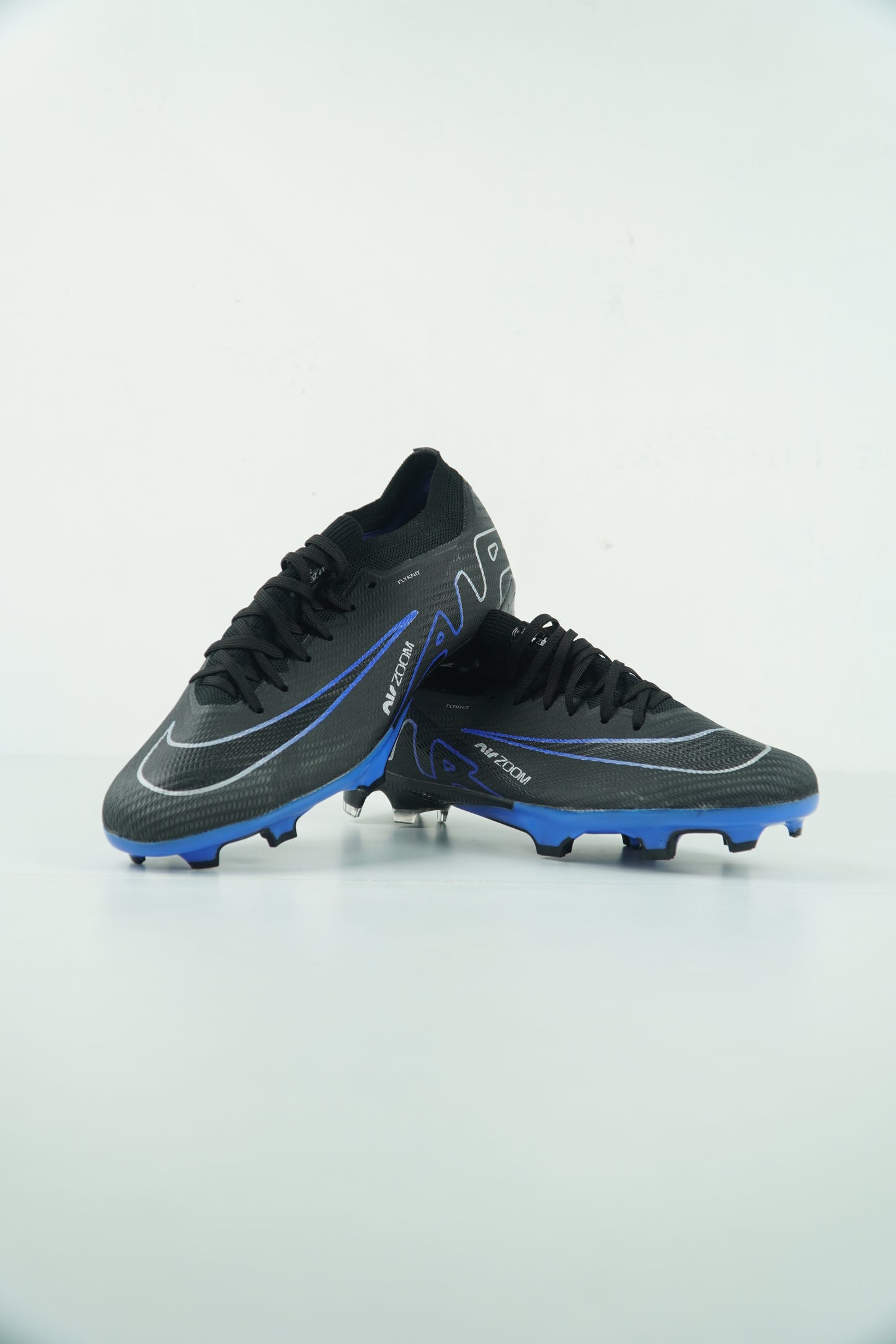 Nike Mercurial Air Zoom FG Black Football Shoes