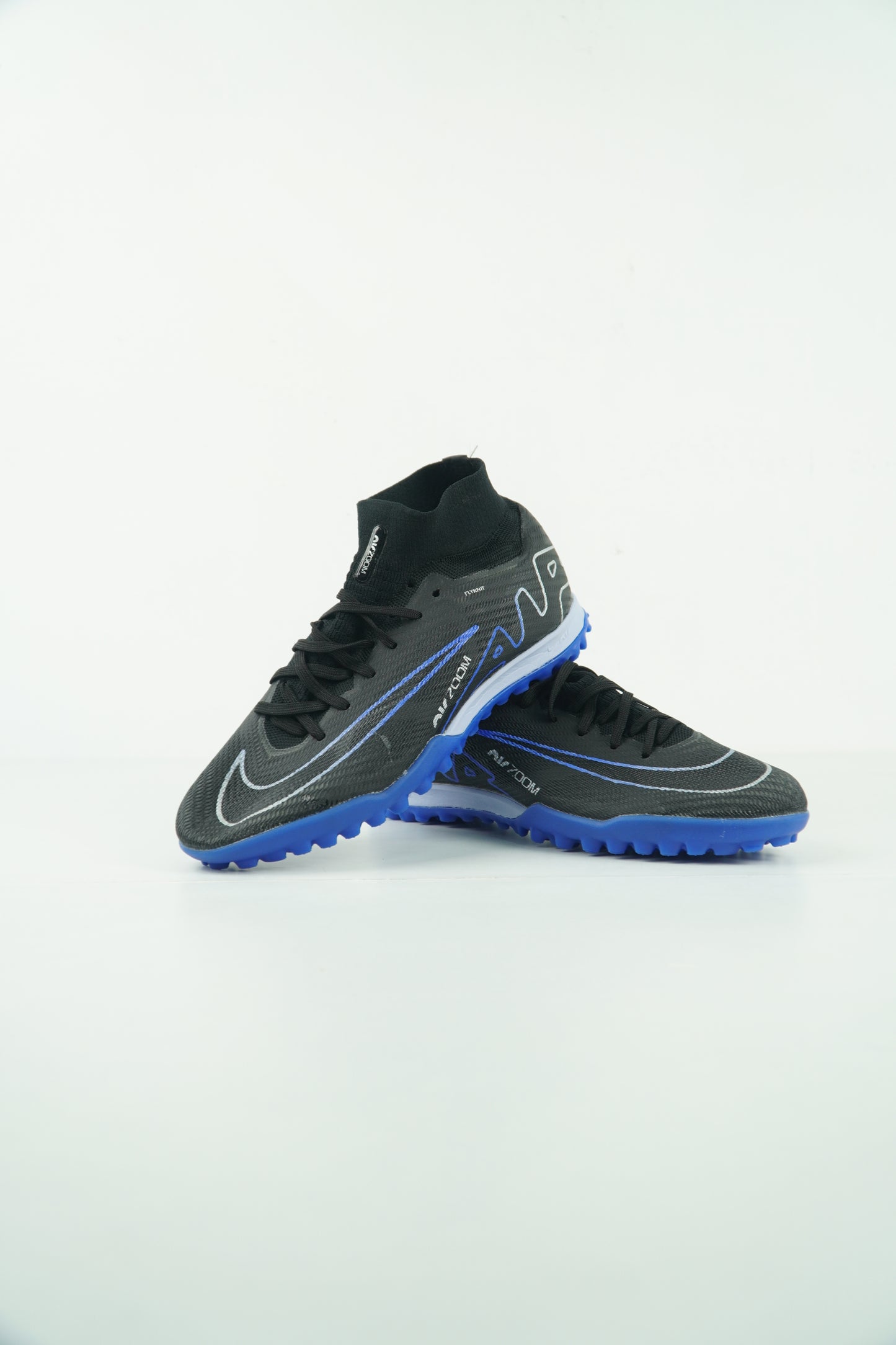 Nike Mercurial Air Zoom TF Black Futsal Shoes