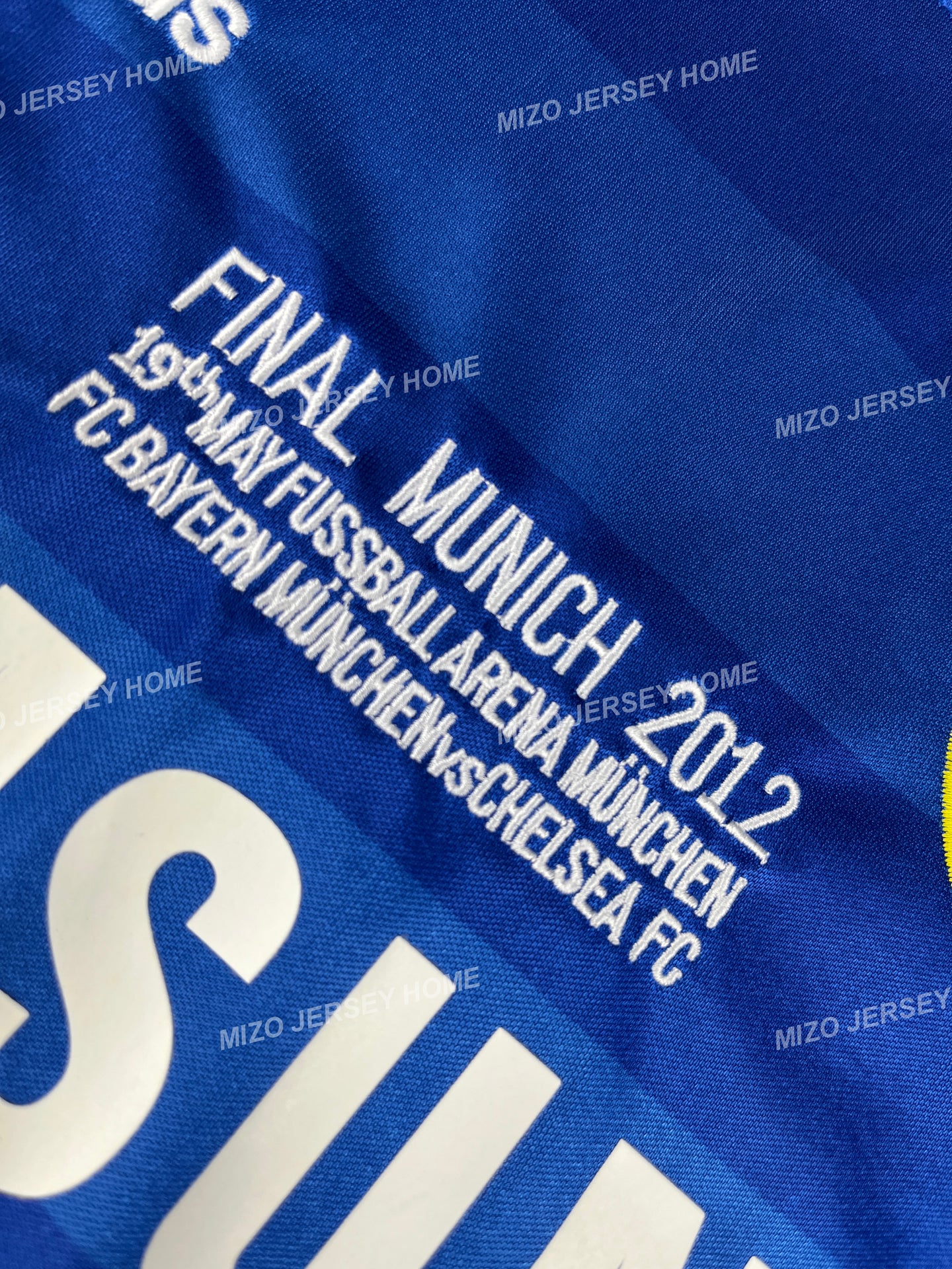CHELSEA Home 2011-12 MUNICH FINAL|RETRO JERSEY