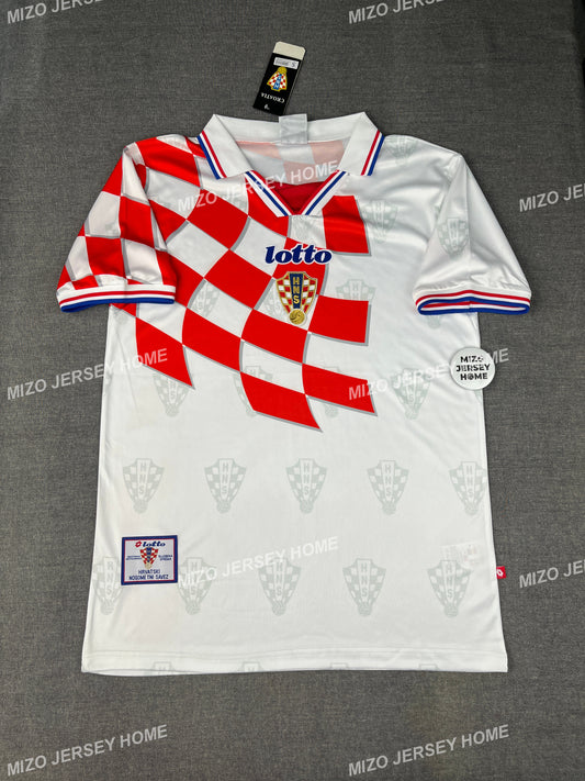 CROATIA HOME 1998  |RETRO JERSEY