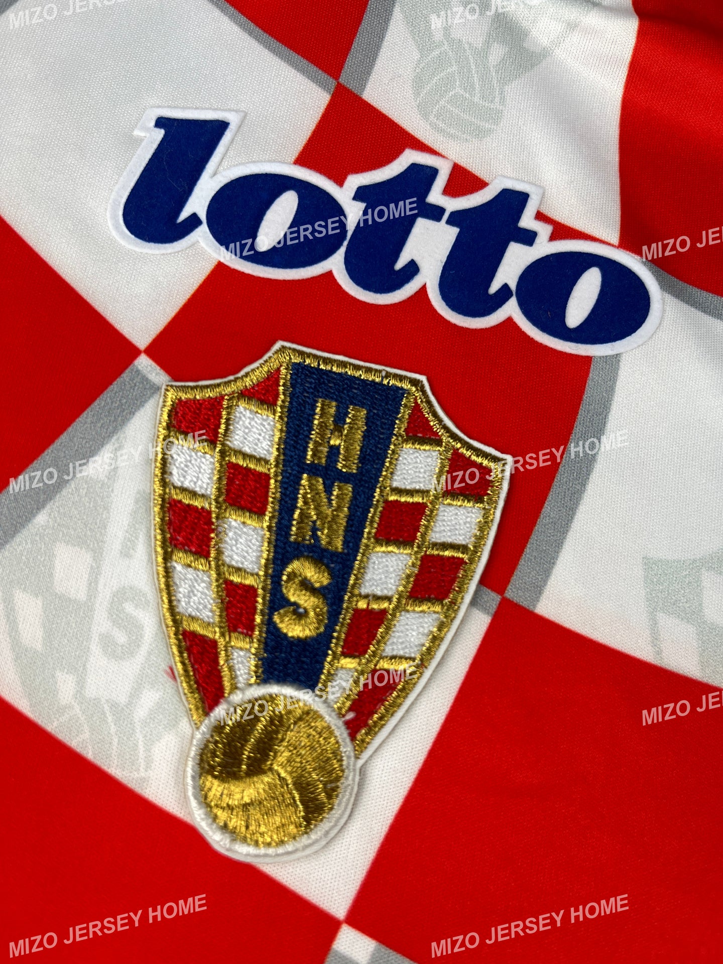 CROATIA HOME 1998  |RETRO JERSEY