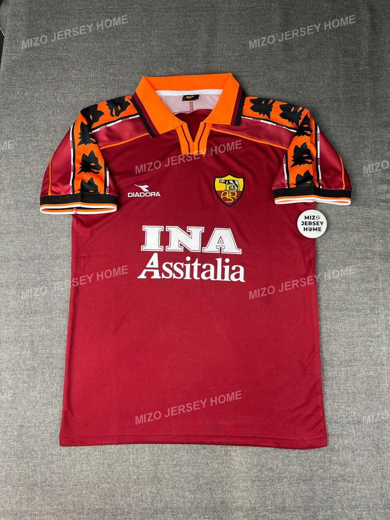 AS ROMA Home 1988-89|RETRO JERSEY
