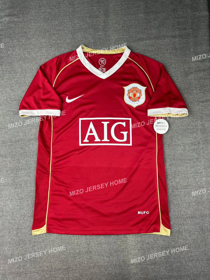 MANCHESTER UNITED HOME 2006-2007 RETRO JERSEY